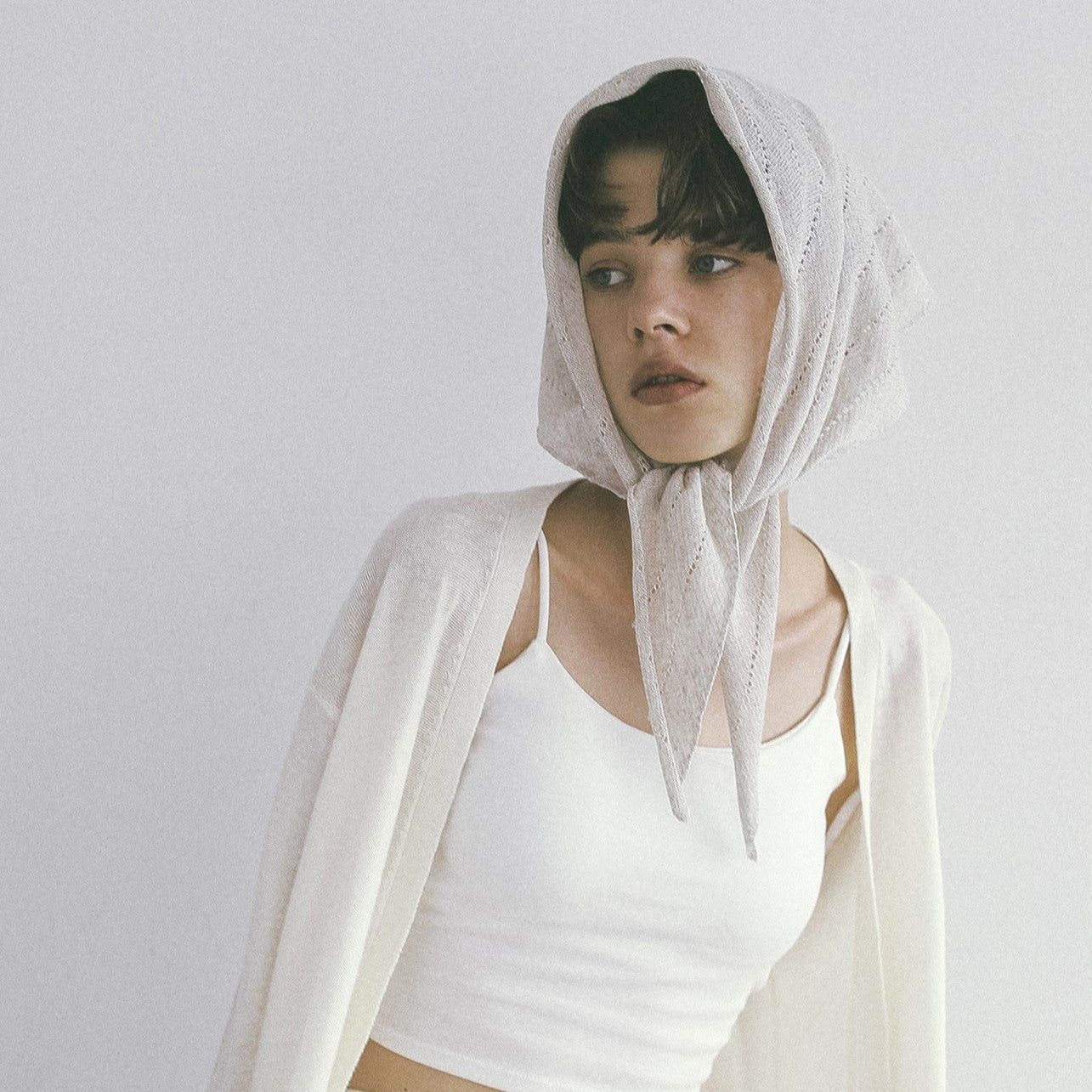 「同素材アイテムのスタイリング。ー綿麻素材ー」