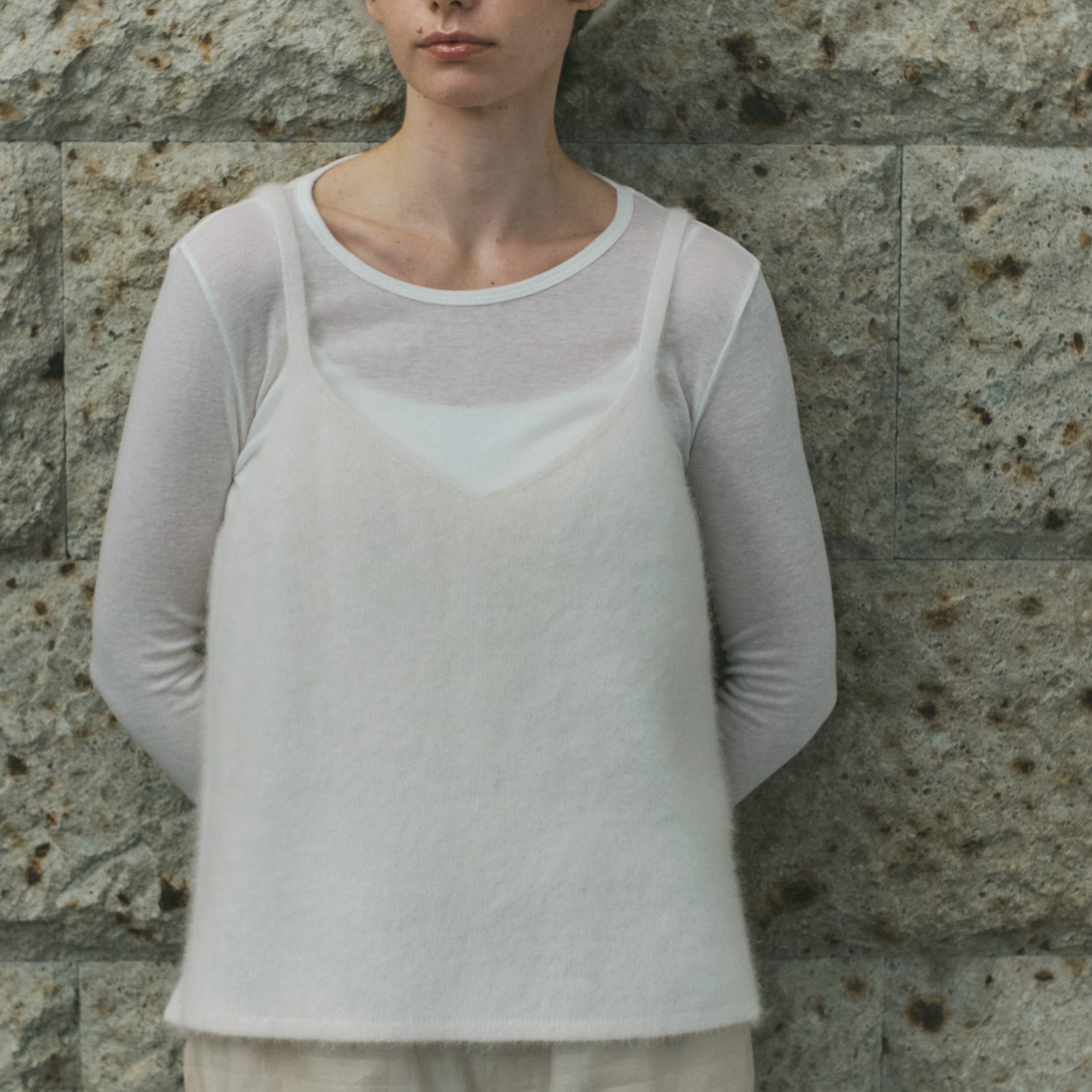 fox cashmere camisole(フォックスカシミヤ キャミソール)
