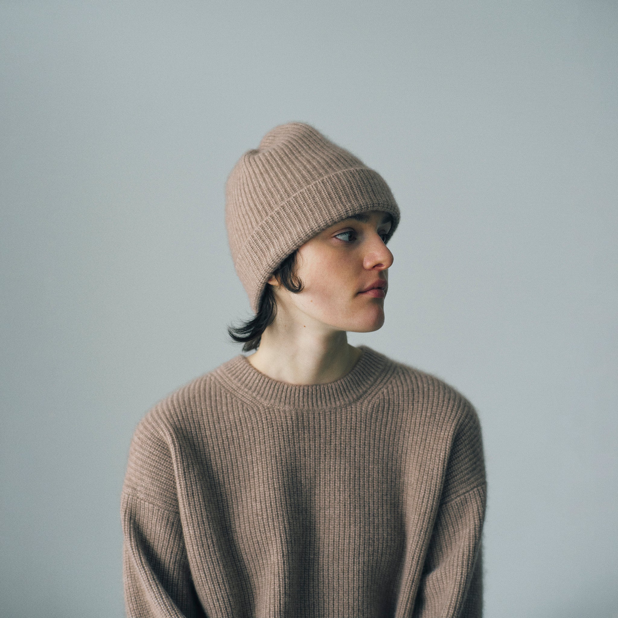 U#01 | リブニット帽子