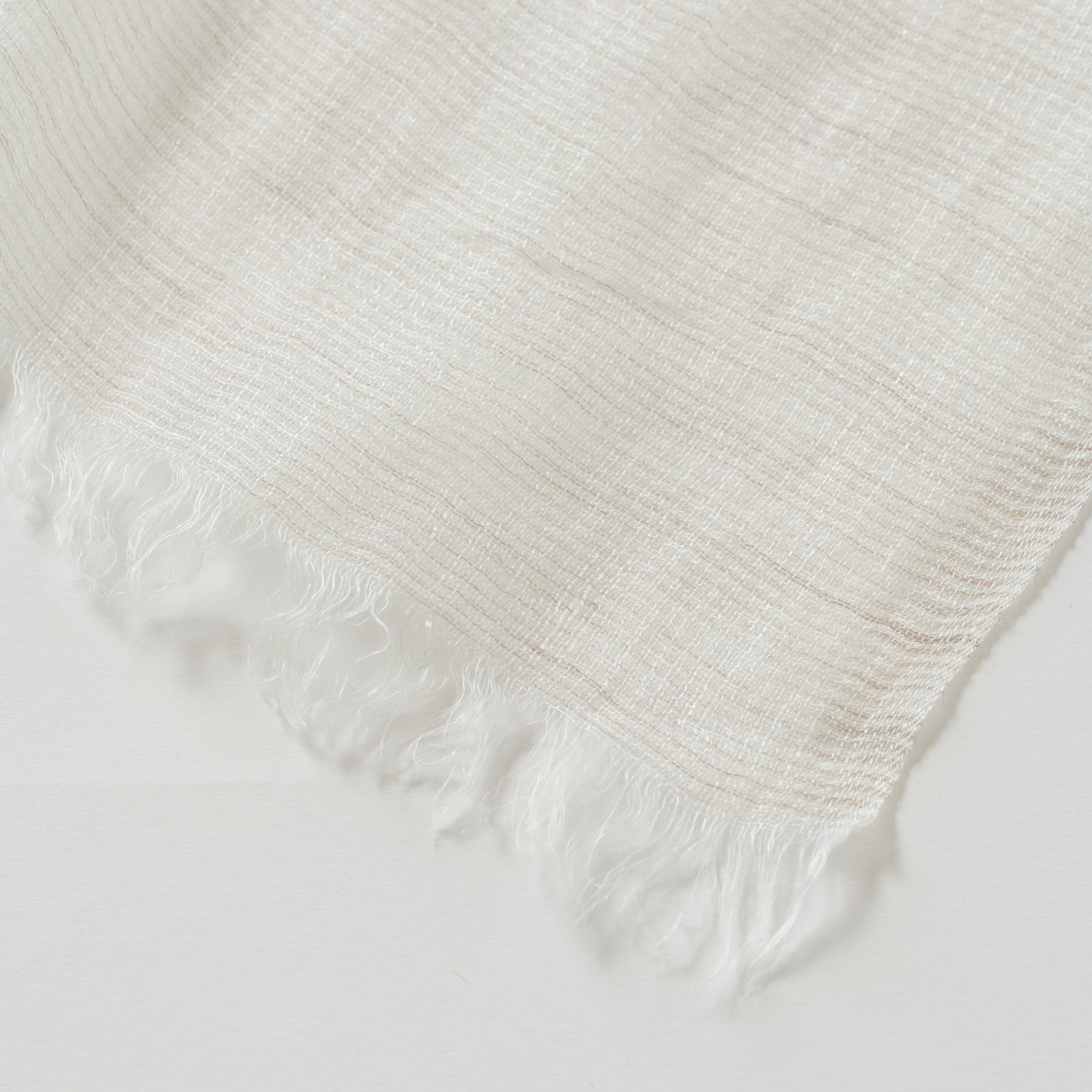 linen cashmere stole(リネン&カシミヤストール)
