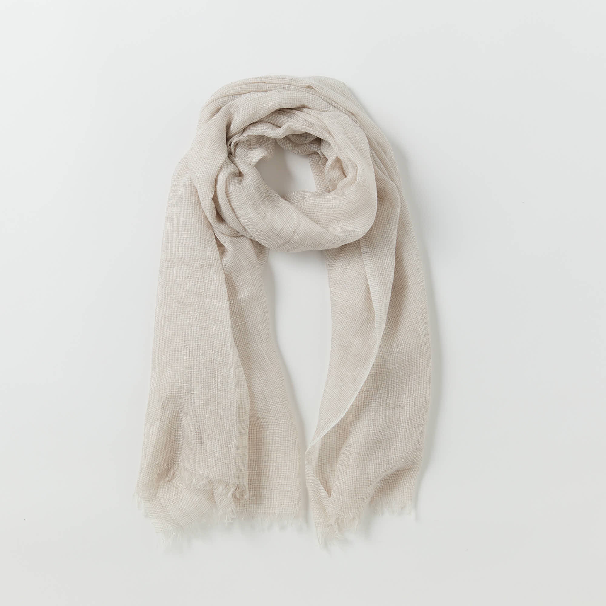 linen cashmere stole(リネン&カシミヤストール)