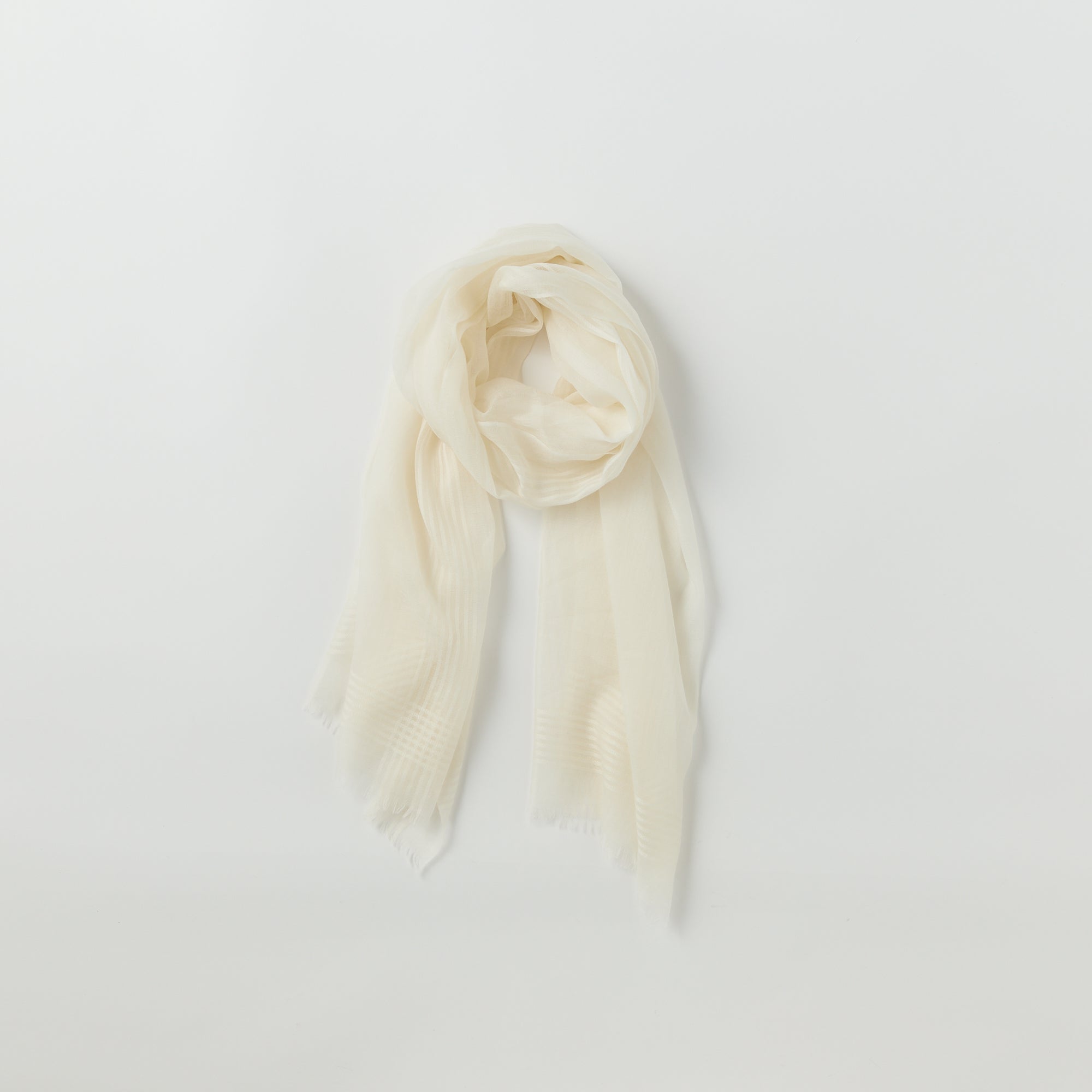 cashmere sheer stole(カシミヤ100%シアーストール)