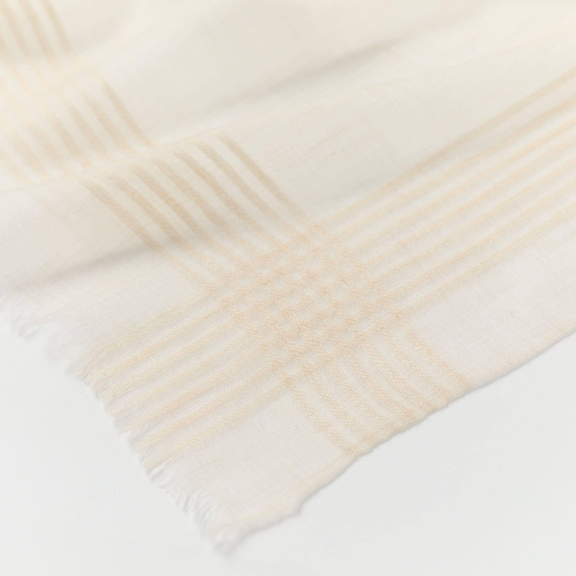 cashmere sheer stole(カシミヤ100%シアーストール)