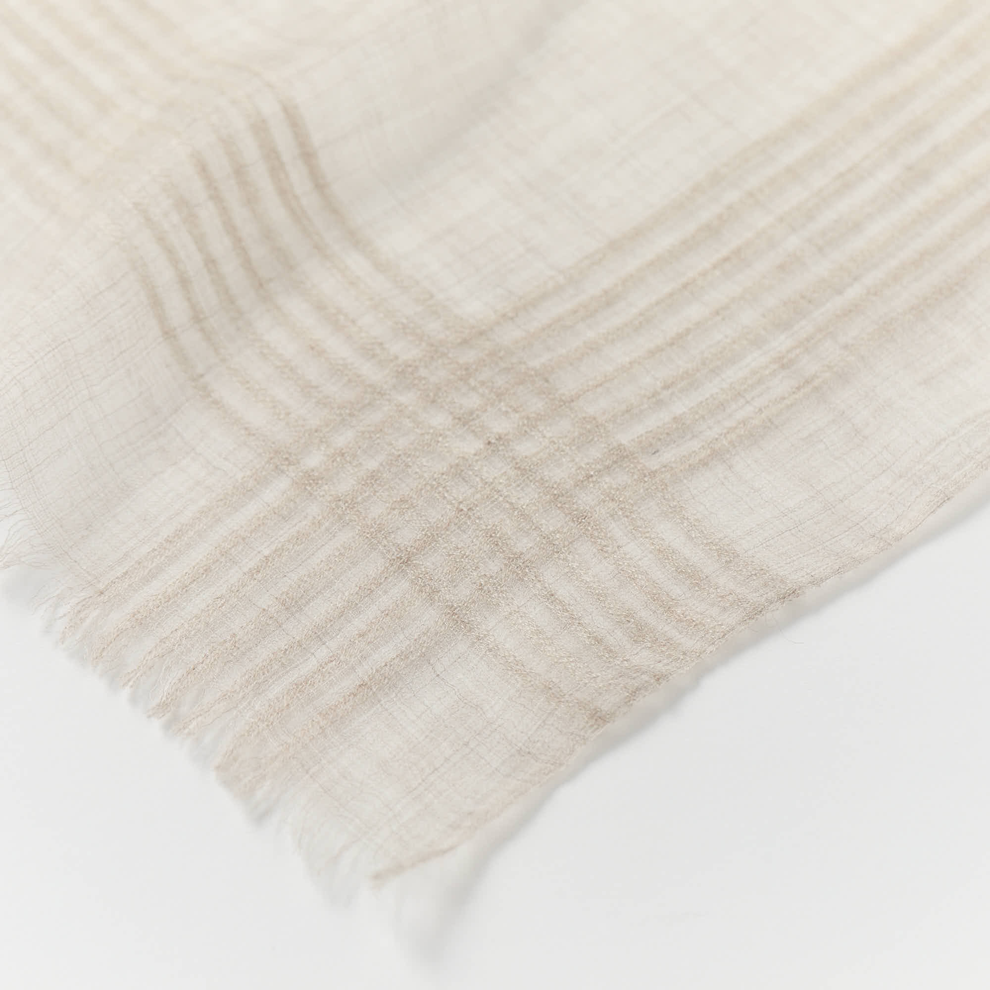 cashmere sheer stole(カシミヤ100%シアーストール)