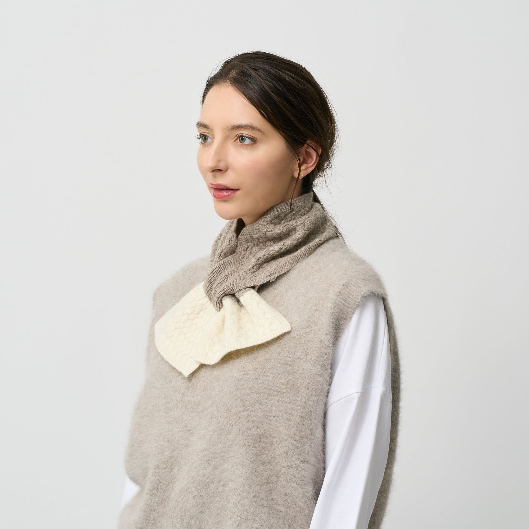 bumpy knit petit muffler(ポコポコニットプチマフラー)