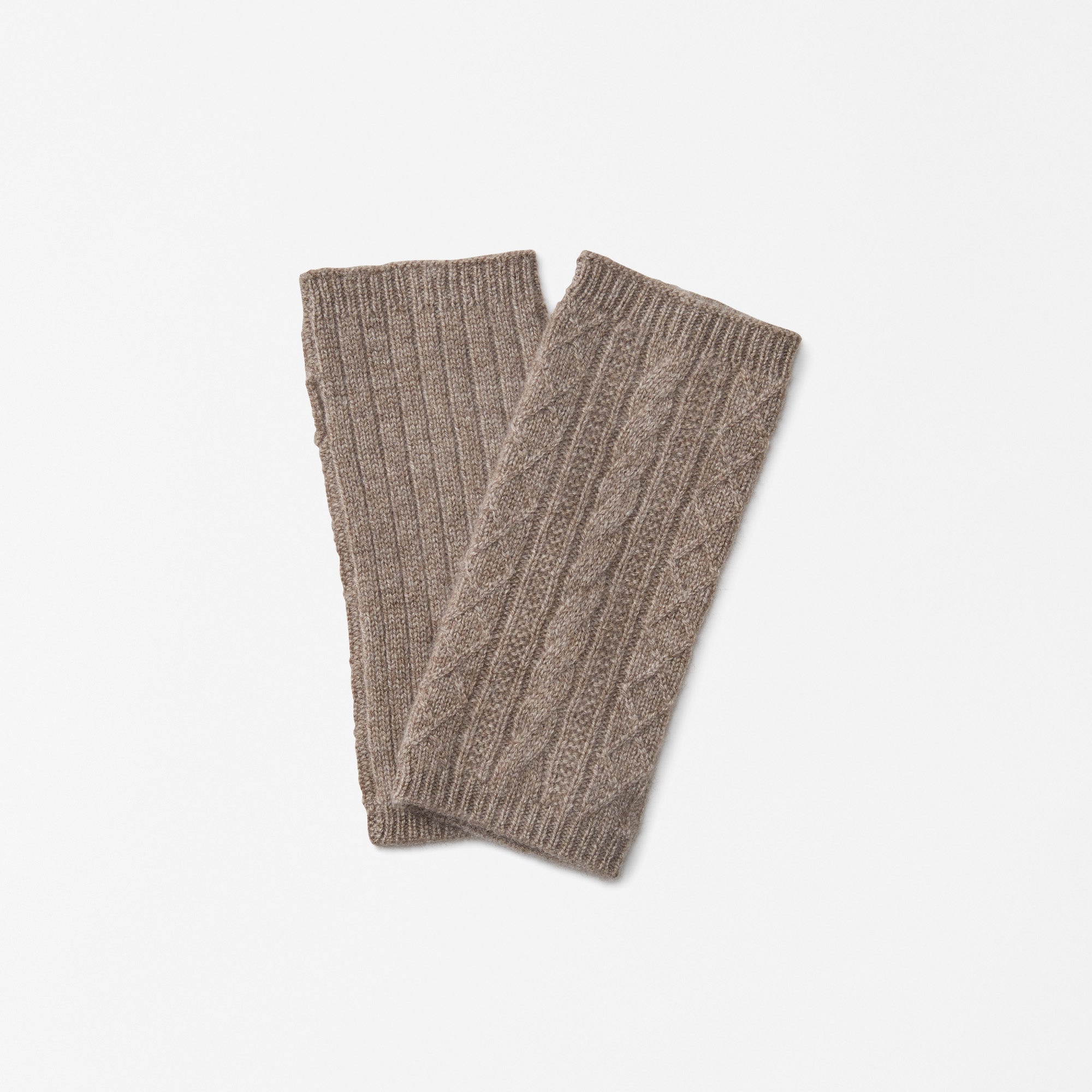 aran knit arm warmer( アラン編みニットアームウォーマー)