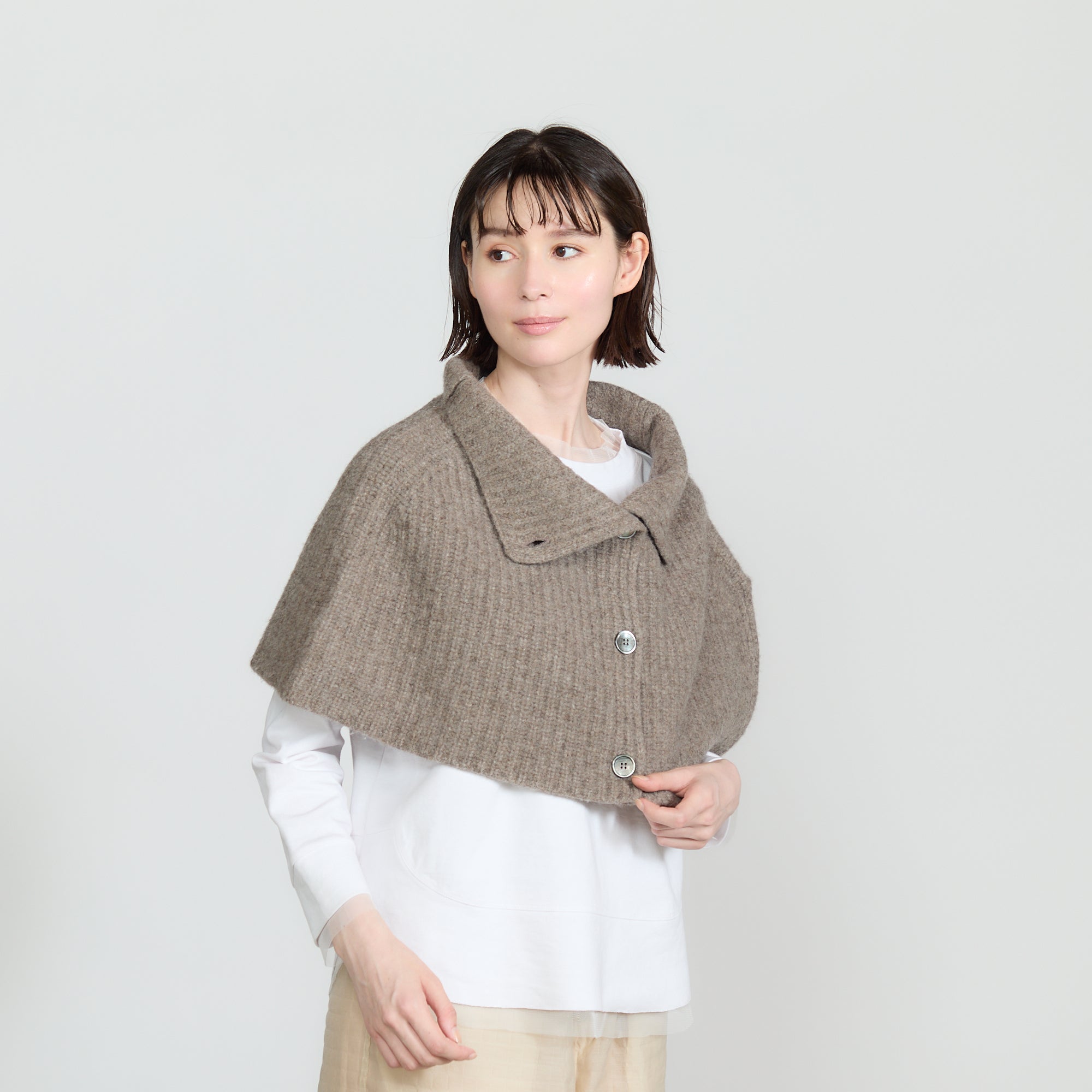 wool cape(ウール ケープ)