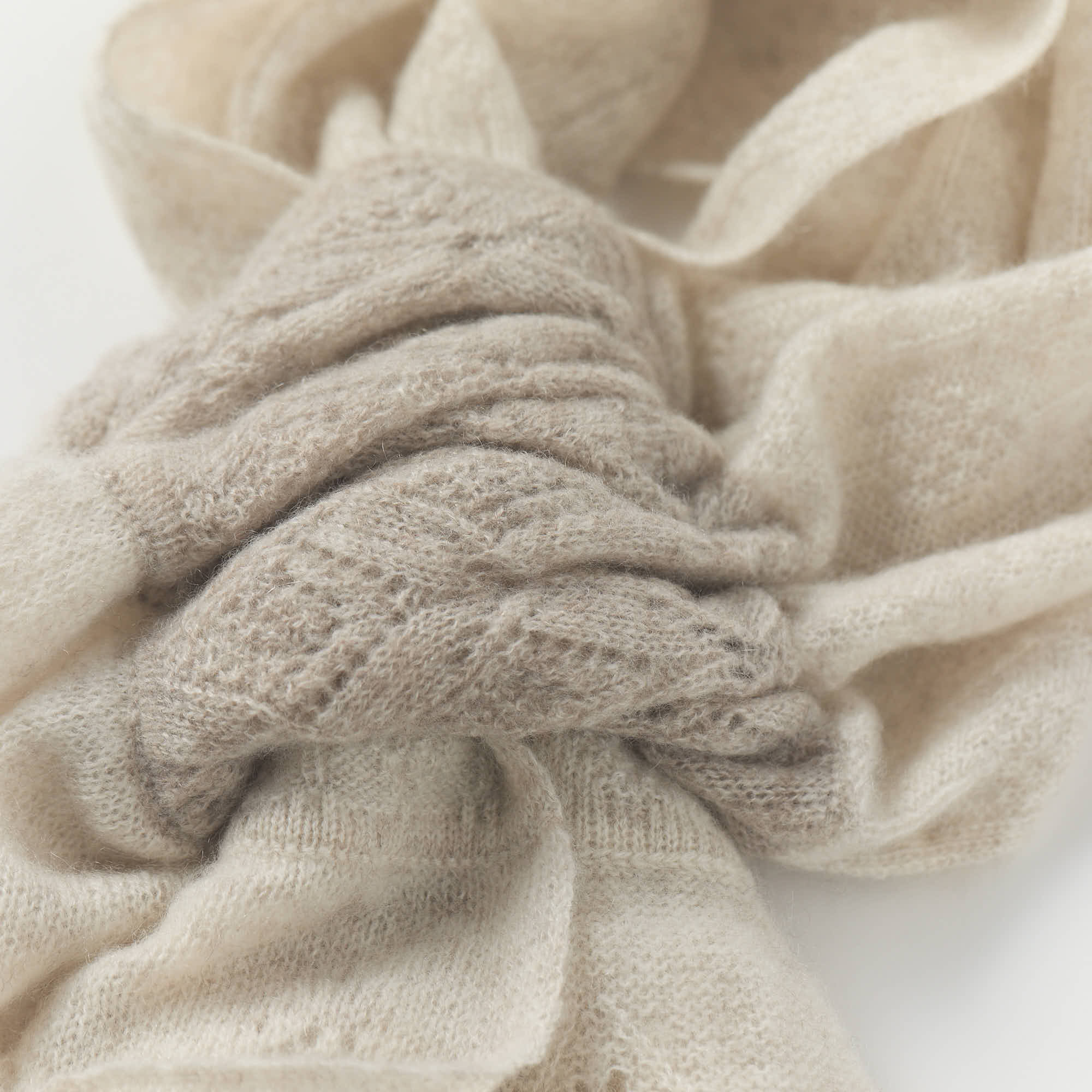 lace knit petit muffler(レース編みプチマフラー)