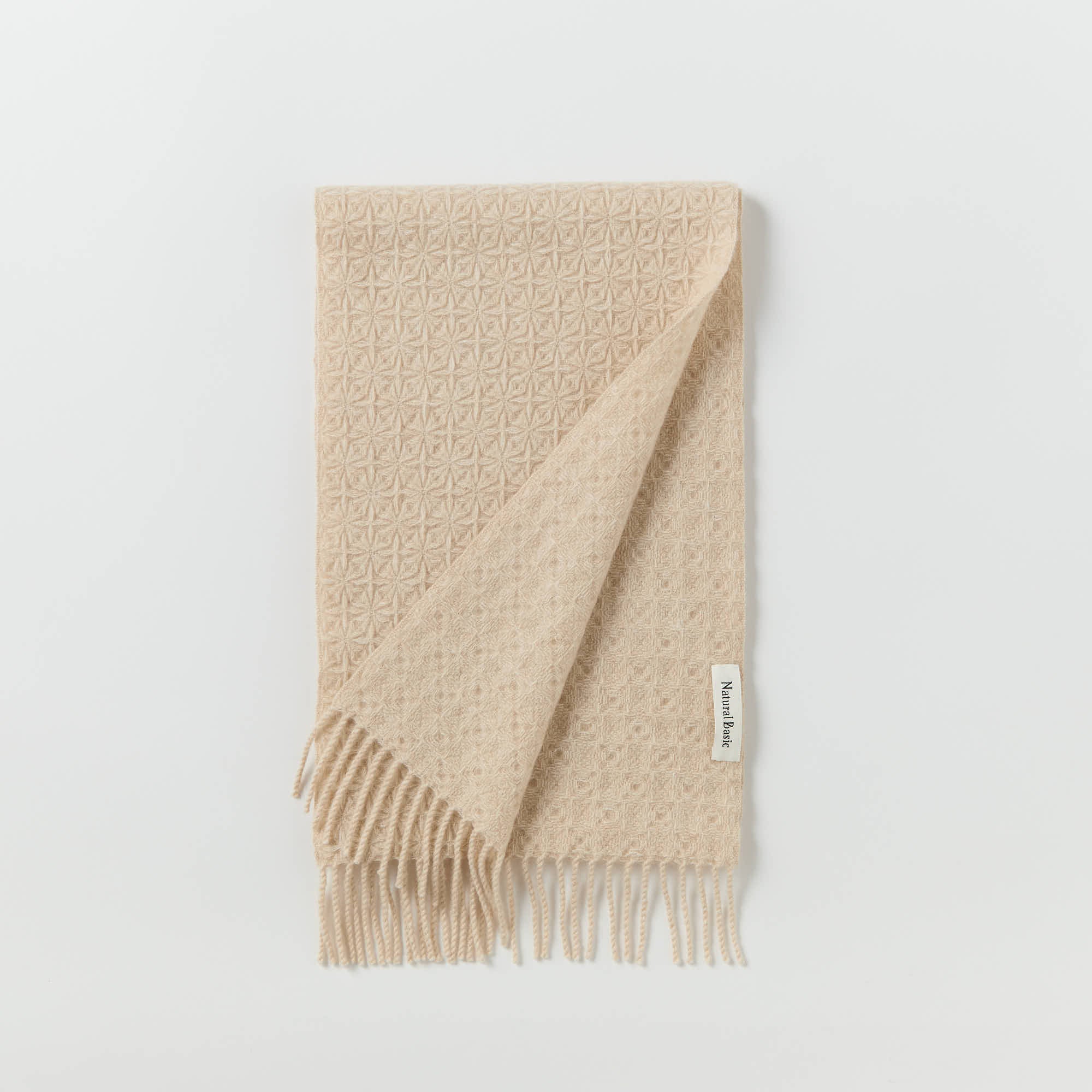 cashmere fulled maffler(カシミヤ縮絨マフラー)