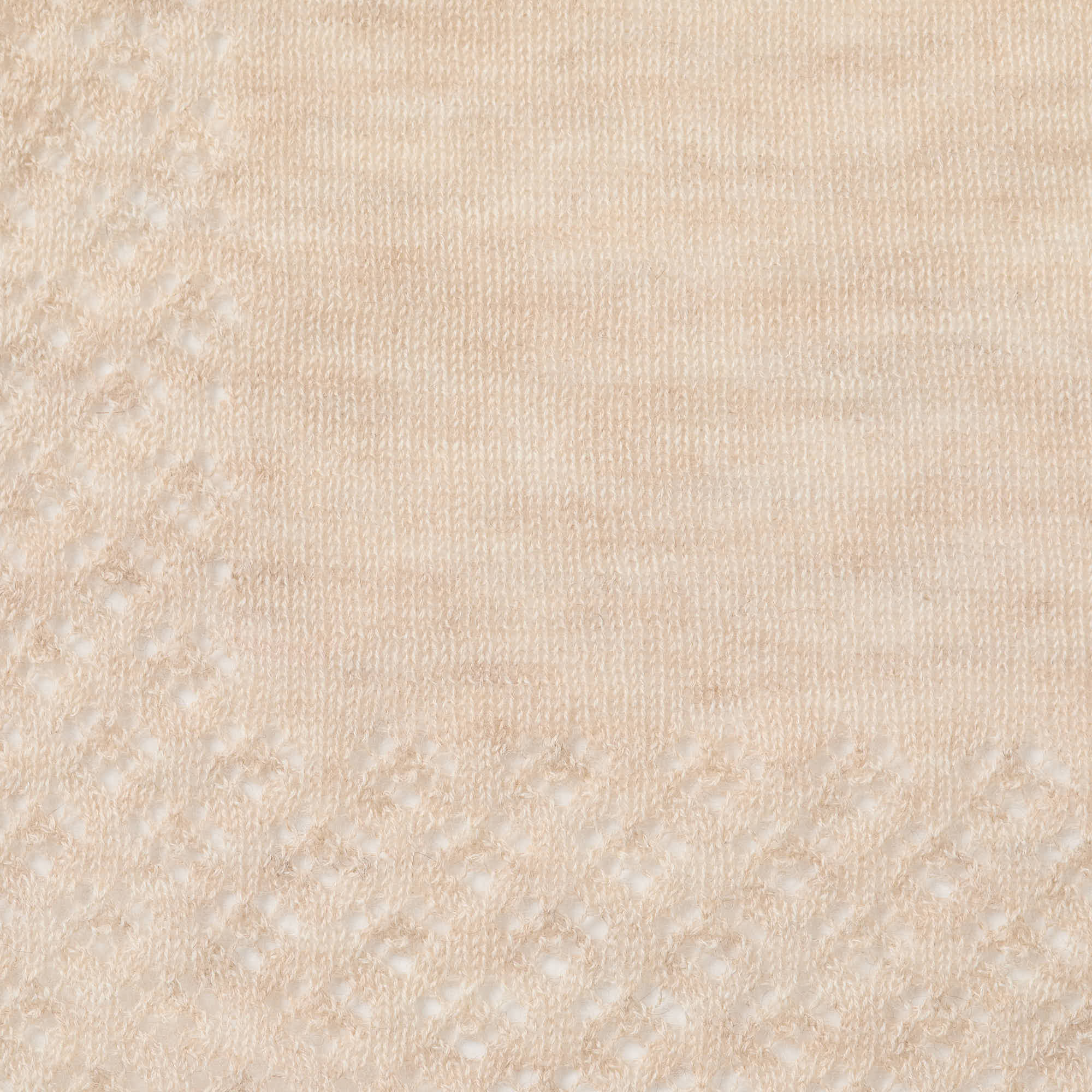 wool cashmere knit stole with button(ウールカシミヤ ボタン付ニットストール)