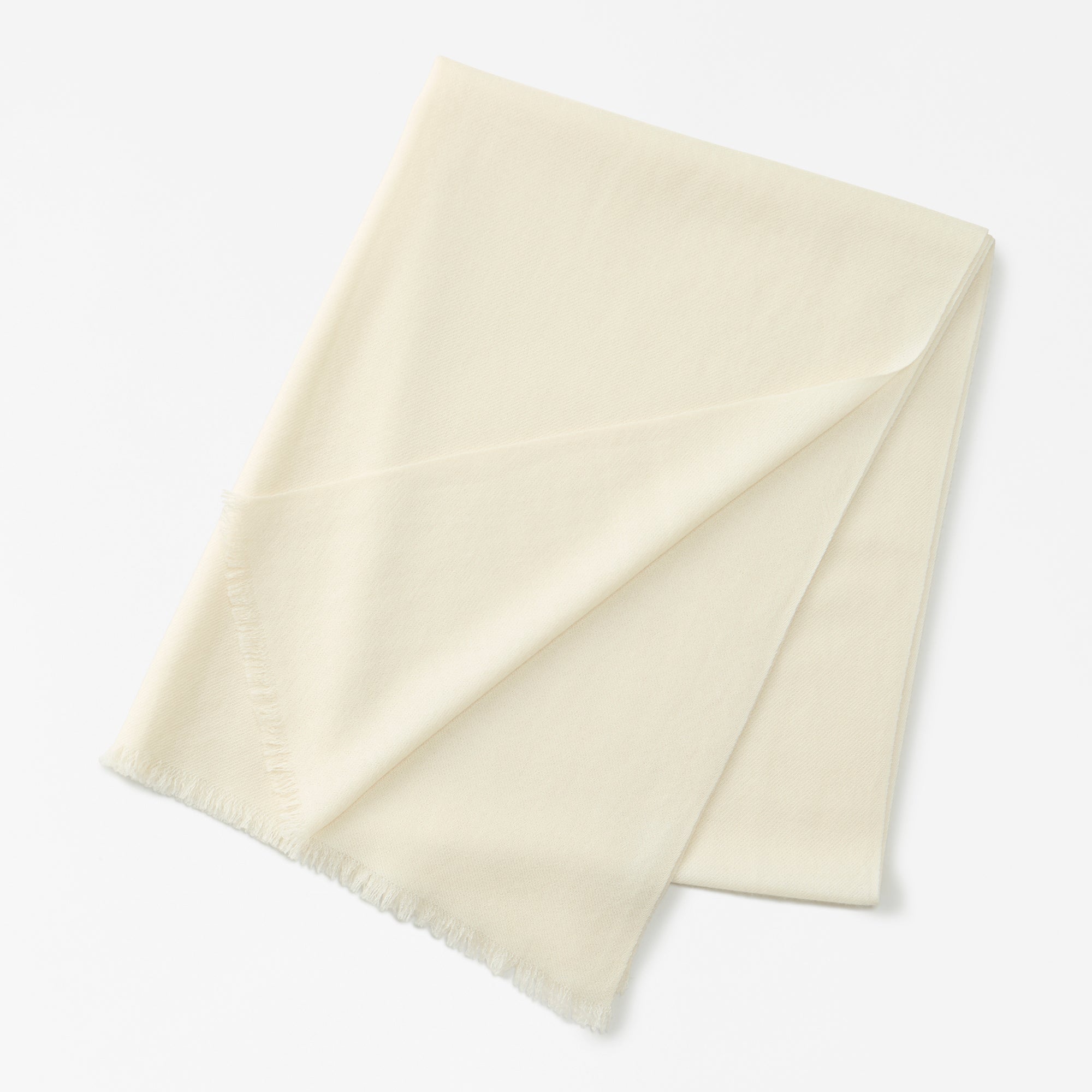 cashmere worsted stole(カシミヤ無地梳毛ストール)