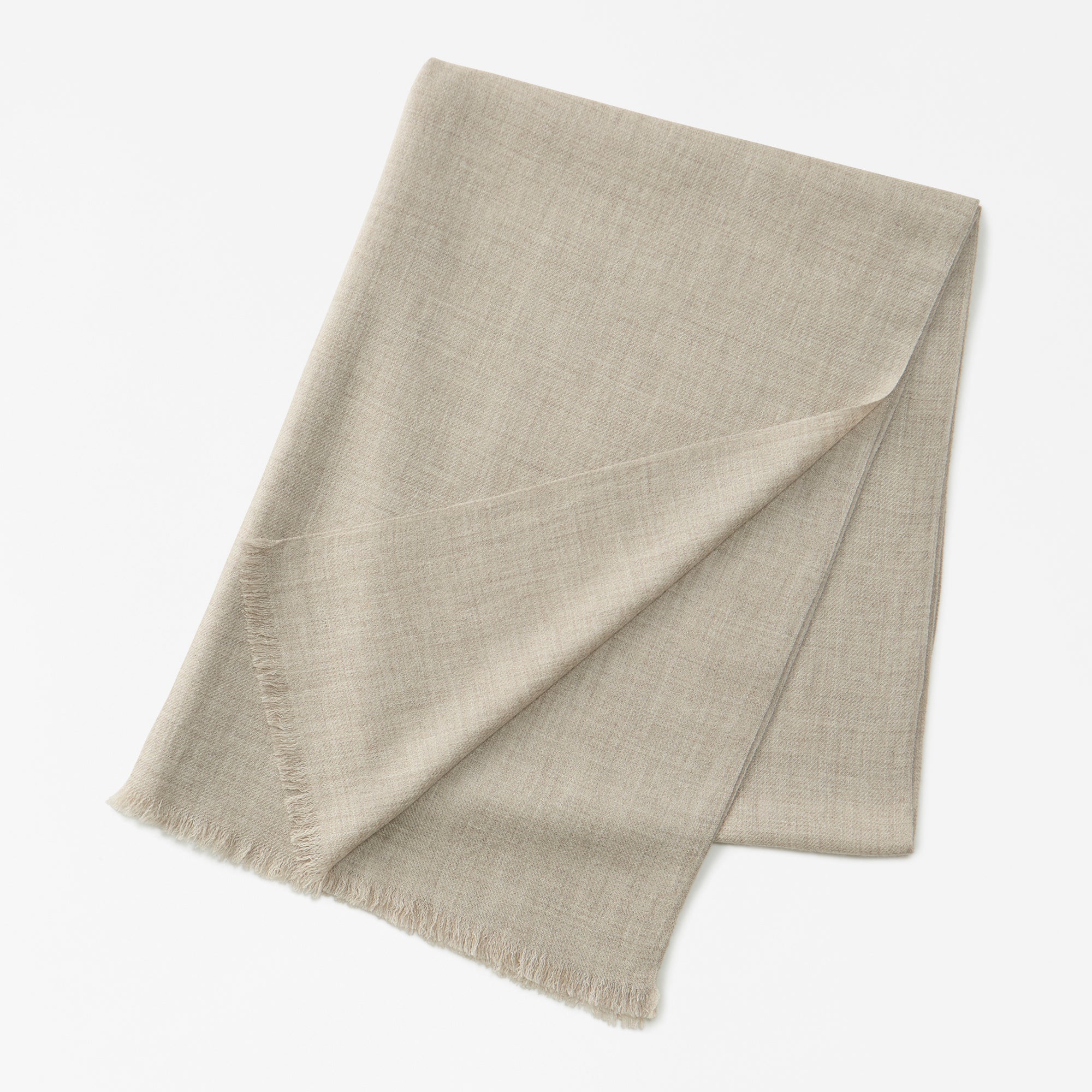 cashmere worsted stole(カシミヤ無地梳毛ストール)