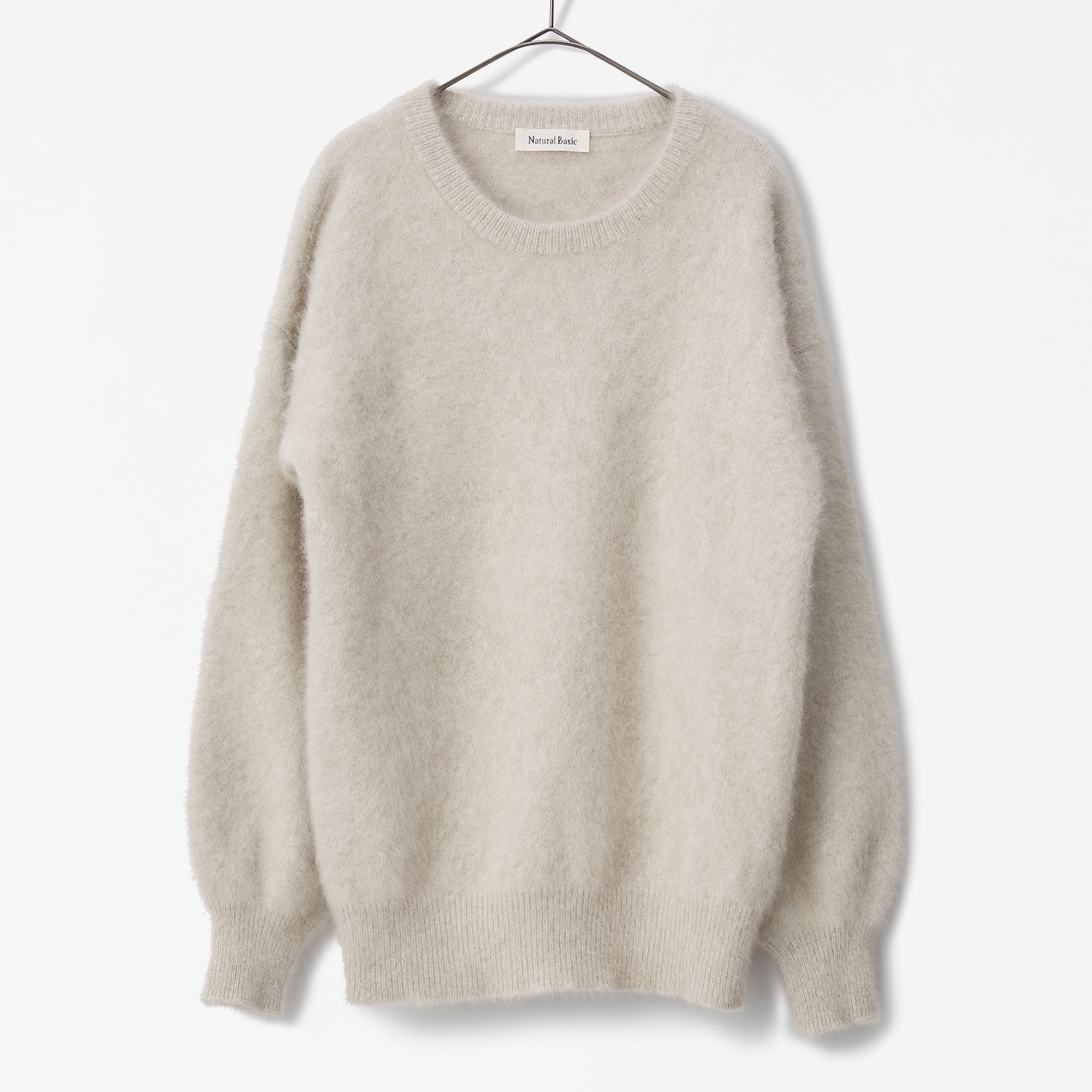 fluffy crew neck knit pullover(ふわふわクルーネックニットプルオーバー)