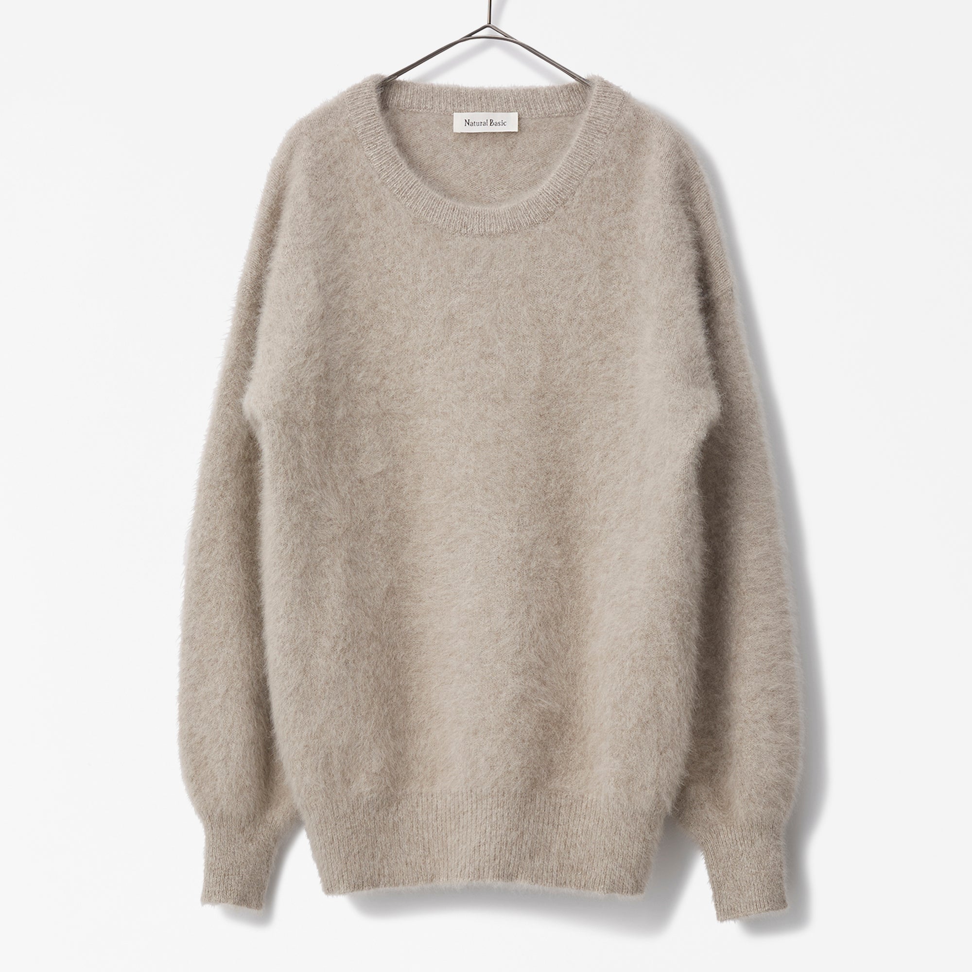 fluffy crew neck knit pullover(ふわふわクルーネックニットプルオーバー)