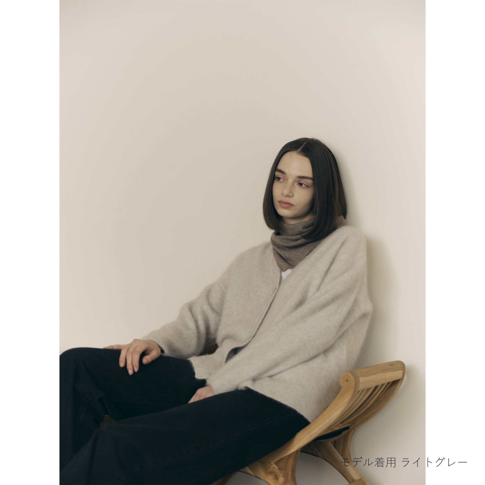 fluffy knit cardigan(ふわふわニットカーディガン)