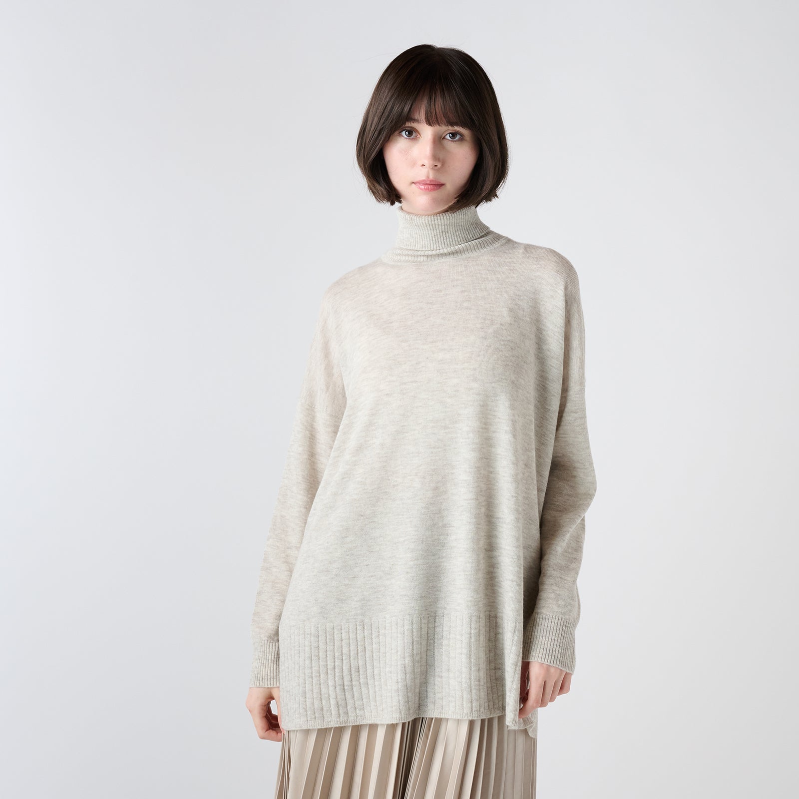high gauge turtleneck pullover(ハイゲージ タートルネックニット)