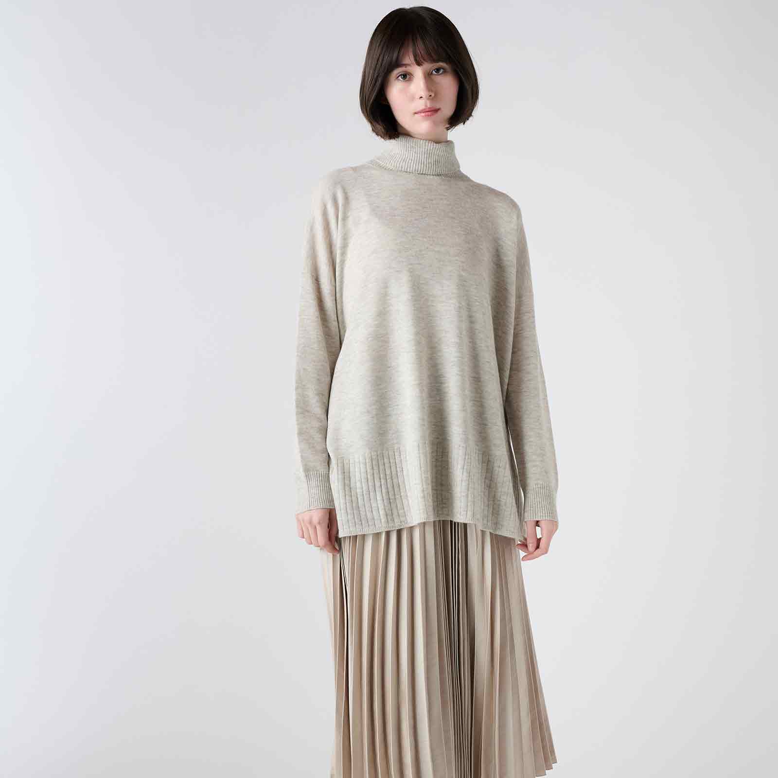 high gauge turtleneck pullover(ハイゲージ タートルネックニット)