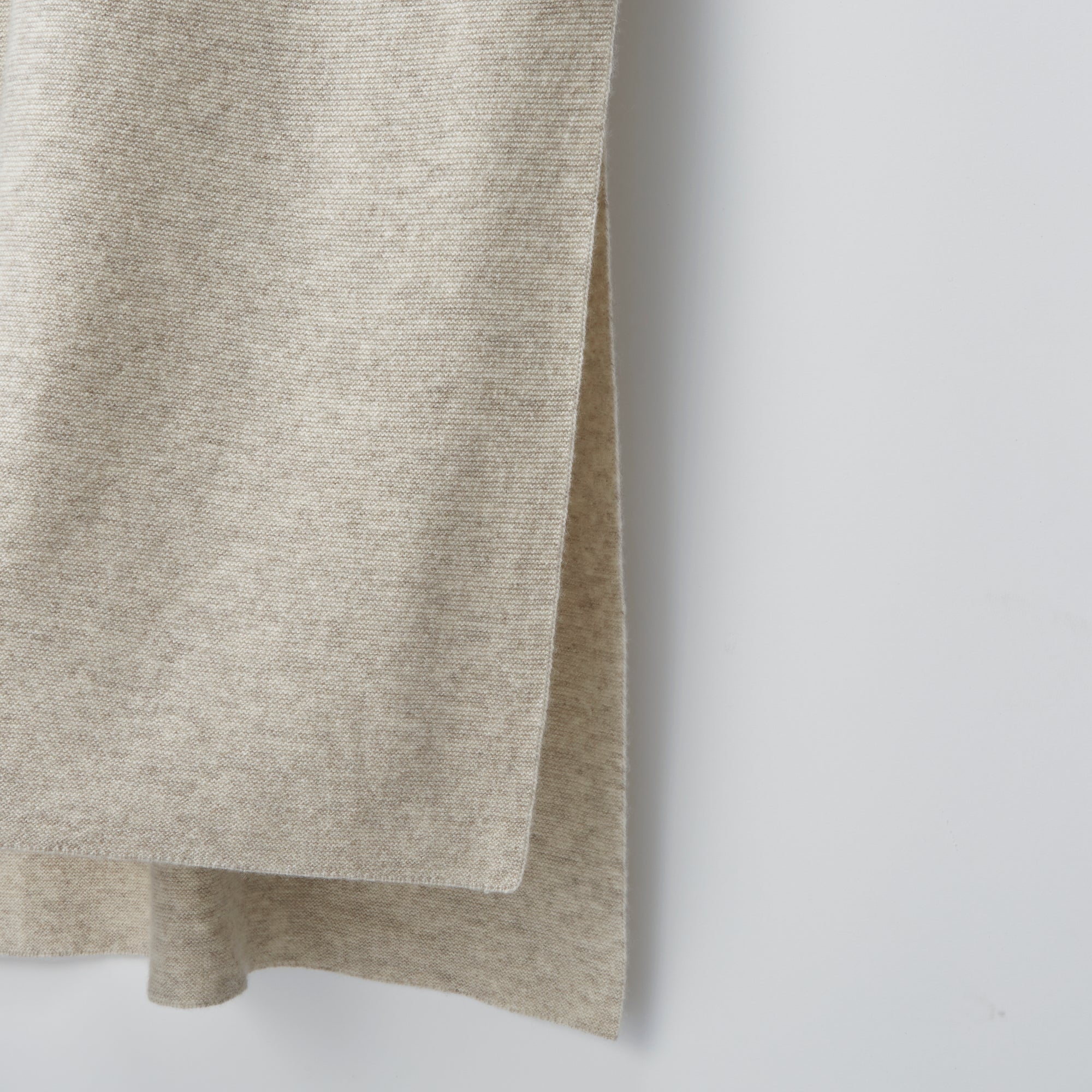 cashmere layered tunic dress(カシミヤレイヤードチュニックワンピース)EC限定ギフトバッグ付き