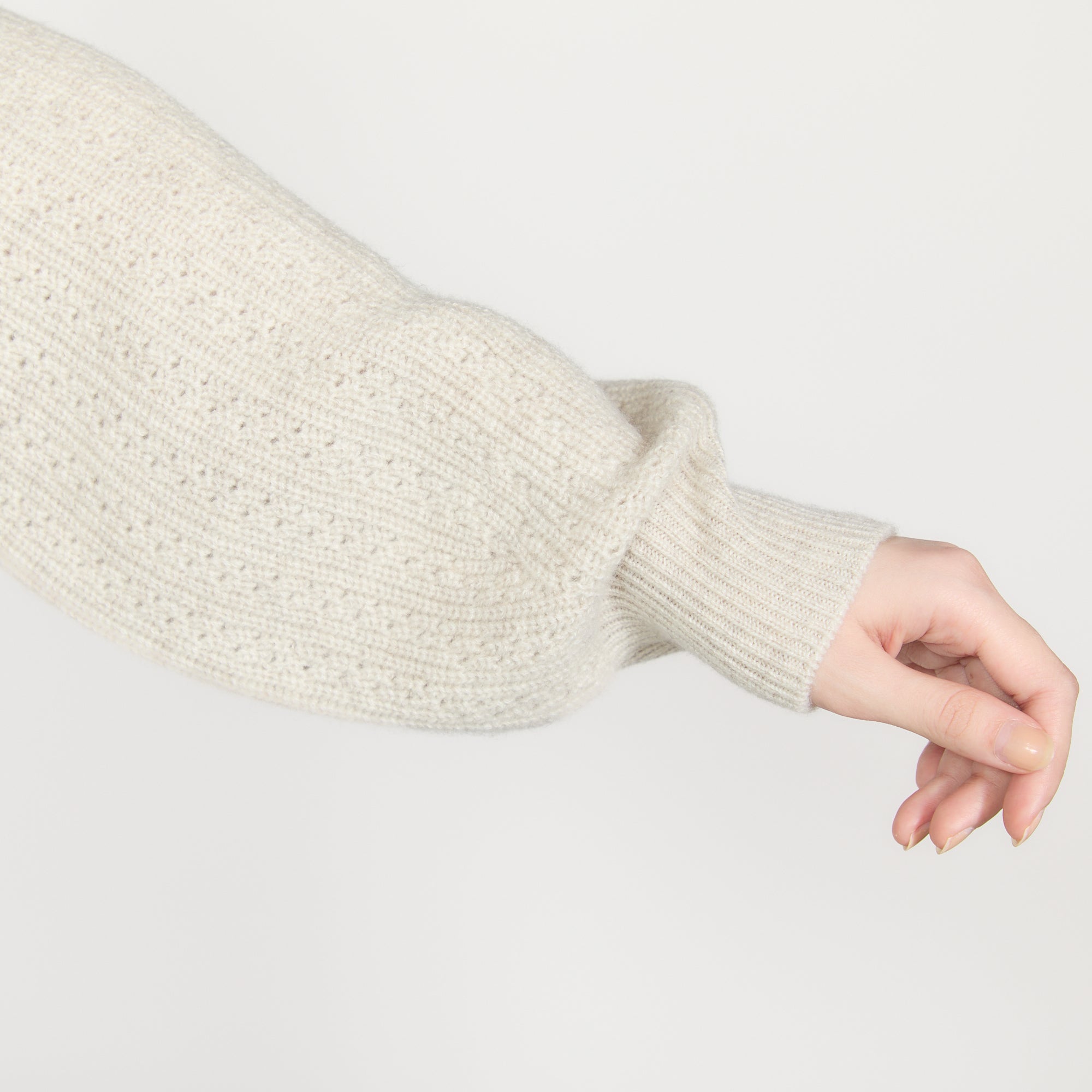 【Coming Soon】cashmere rib knit cardigan(カシミヤ 変形リブニット カーディガン)