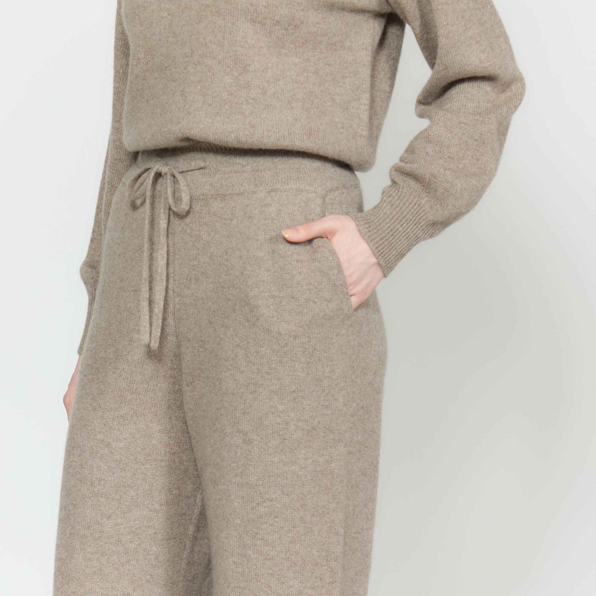 【Coming Soon】cashmere knit wide pants(カシミヤ ニットワイドパンツ)