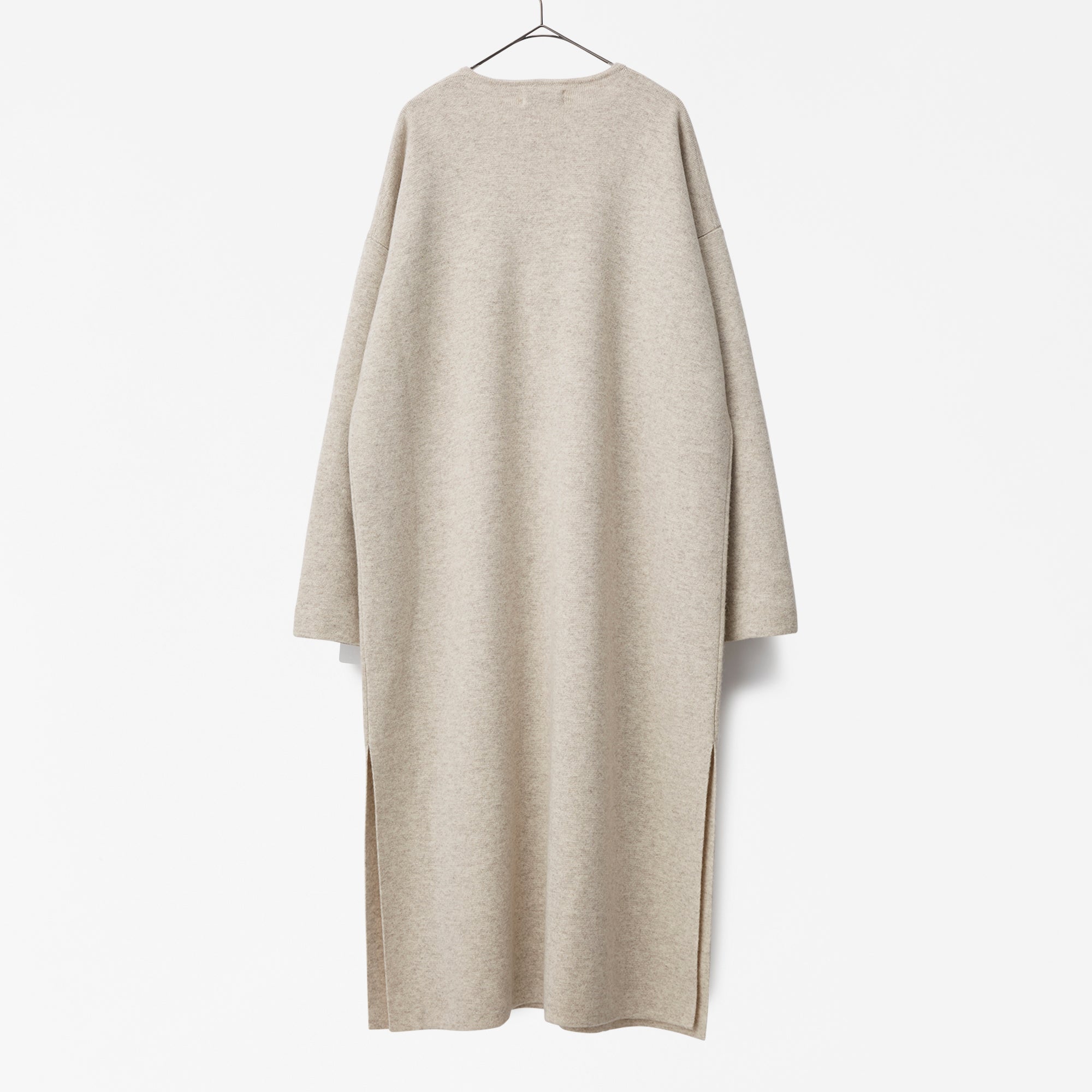 cashmere knit long coat(カシミヤ ニットロングコート)EC限定ギフトバッグ付き