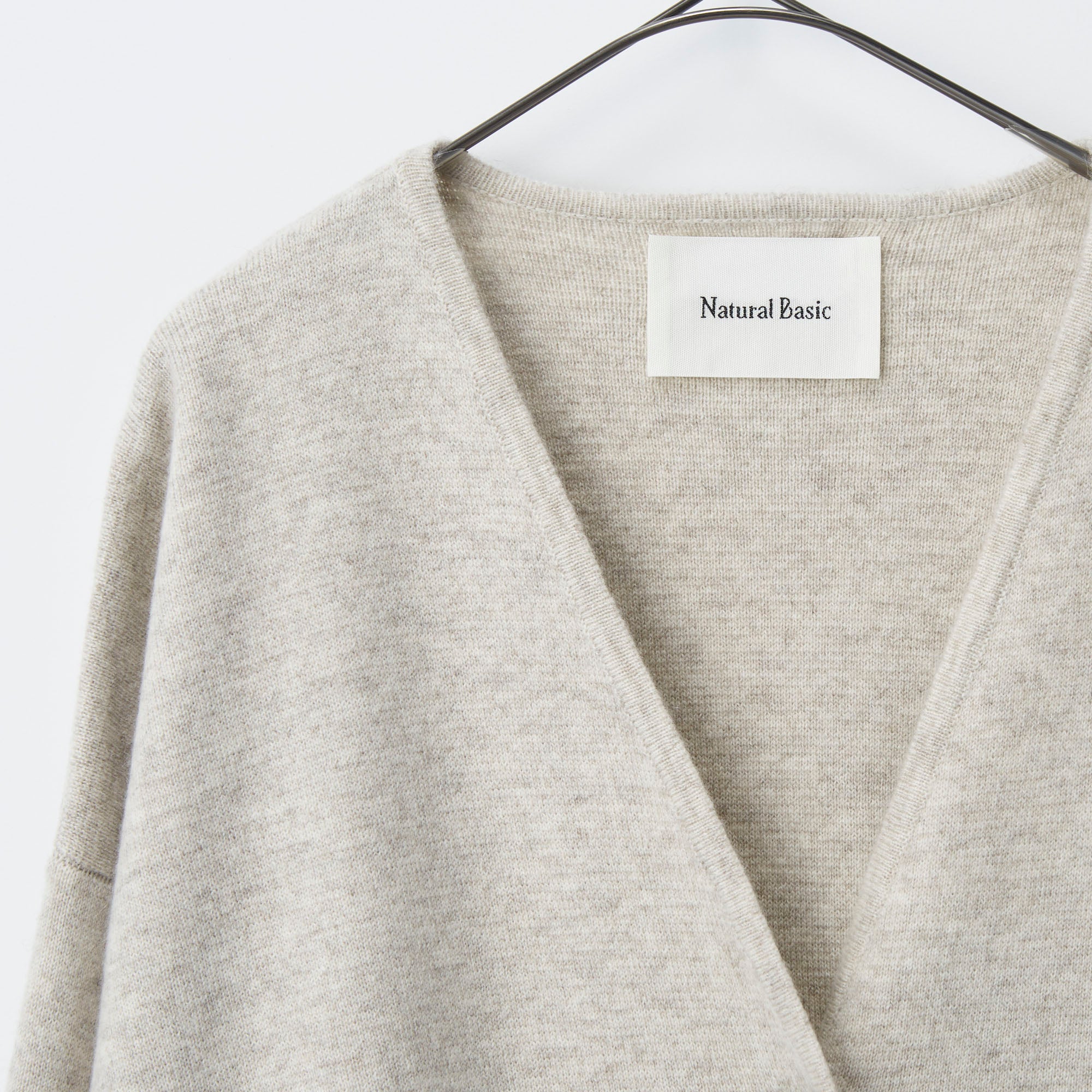 cashmere knit long coat(カシミヤ ニットロングコート)EC限定ギフトバッグ付き