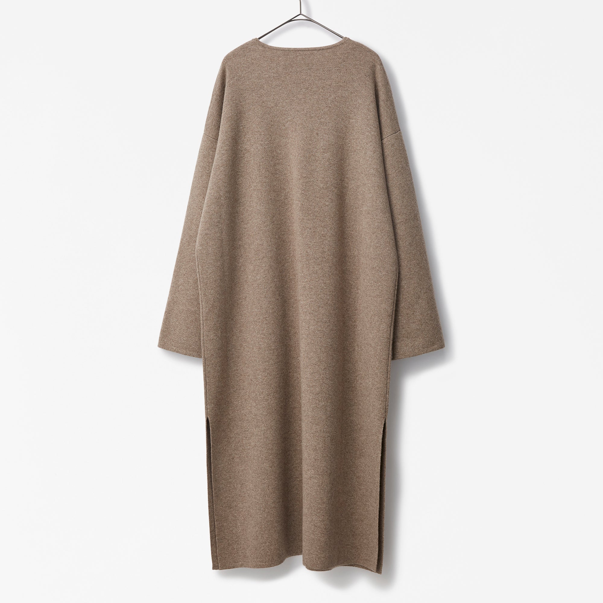 cashmere knit long coat(カシミヤ ニットロングコート)EC限定ギフトバッグ付き