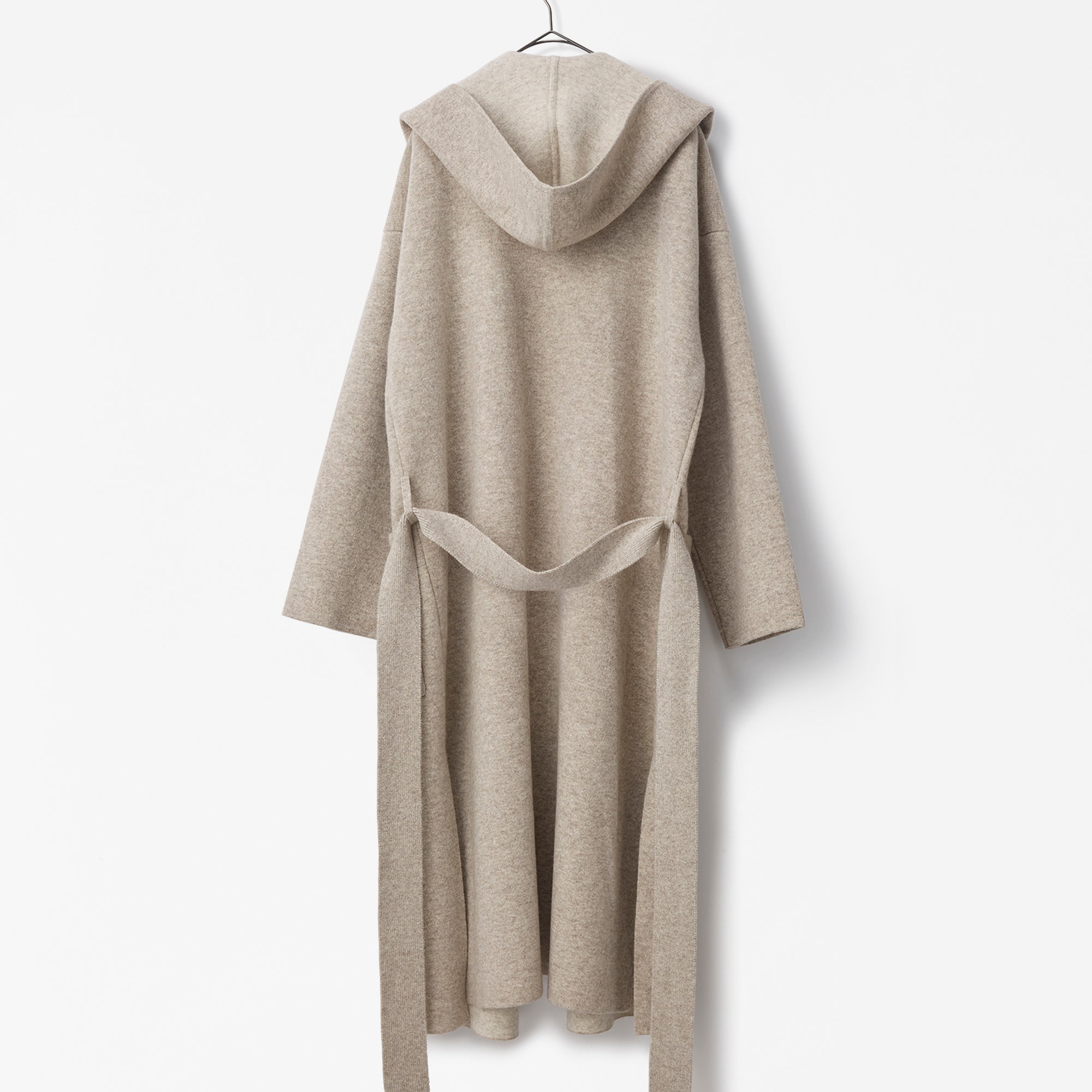 cashmere double face hooded coat(カシミヤダブルフェイスフード付きコート)EC限定ギフトバッグ付き