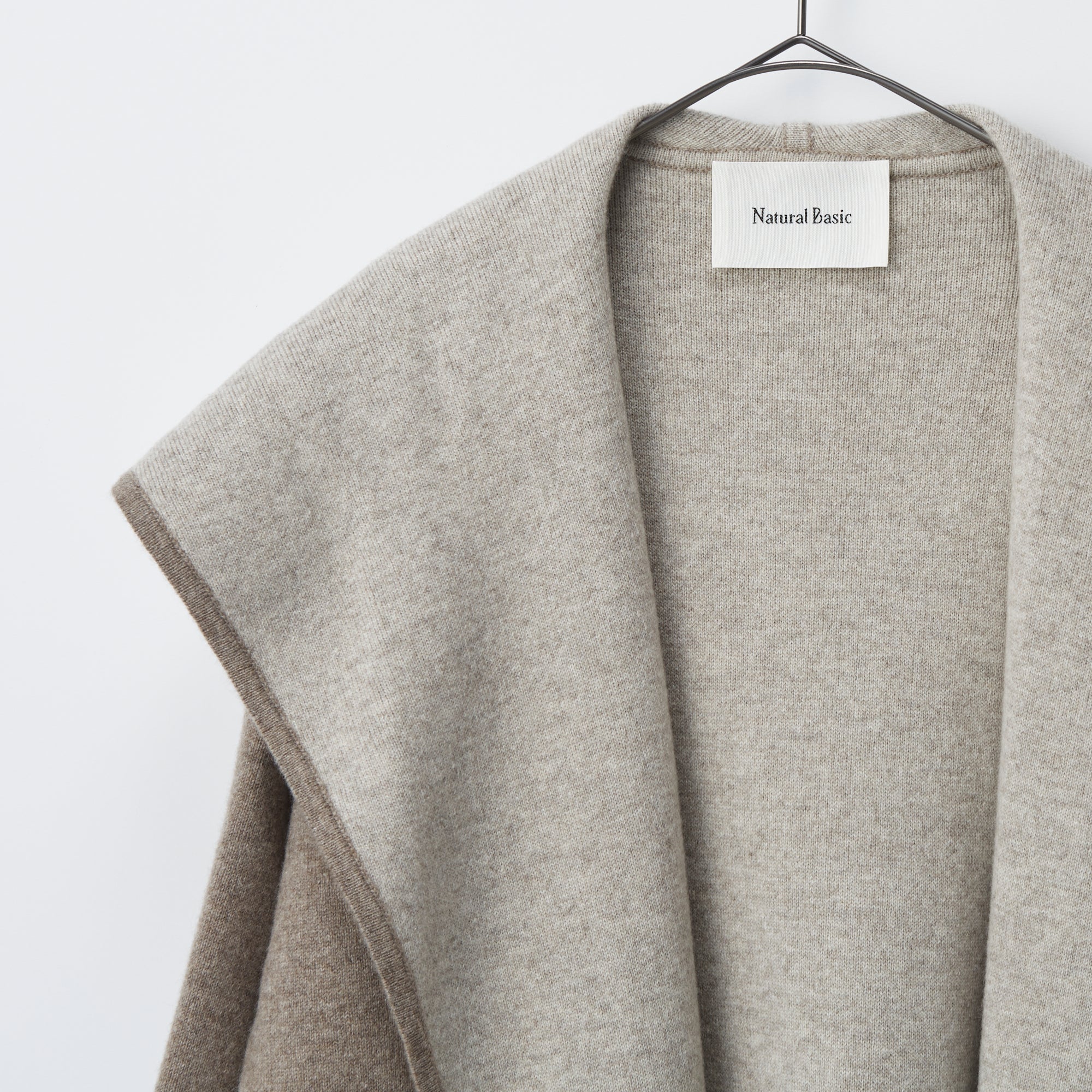 cashmere double face hooded coat(カシミヤダブルフェイスフード付きコート)EC限定ギフトバッグ付き