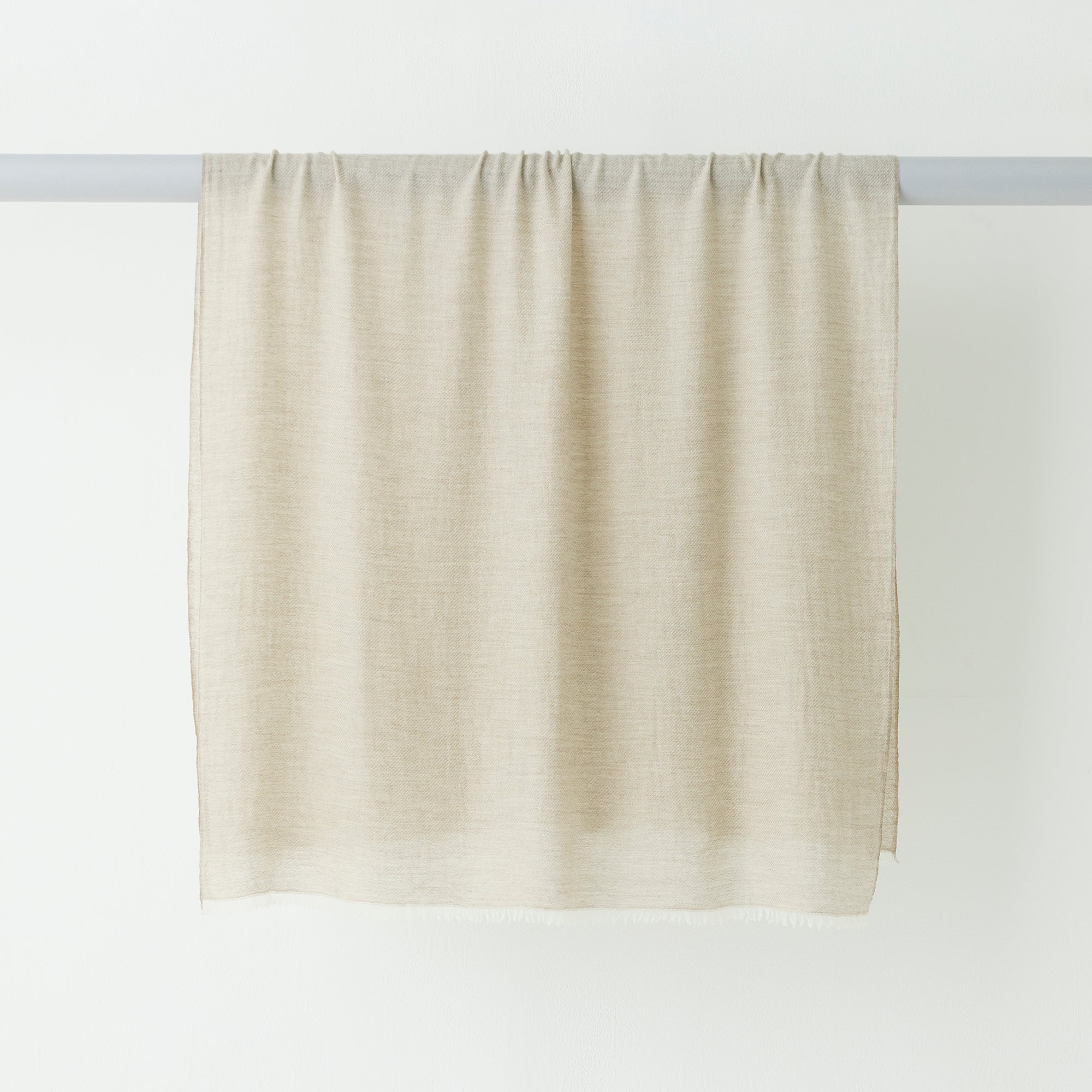 #14 | カシミヤ梳毛綾織縮絨ストール