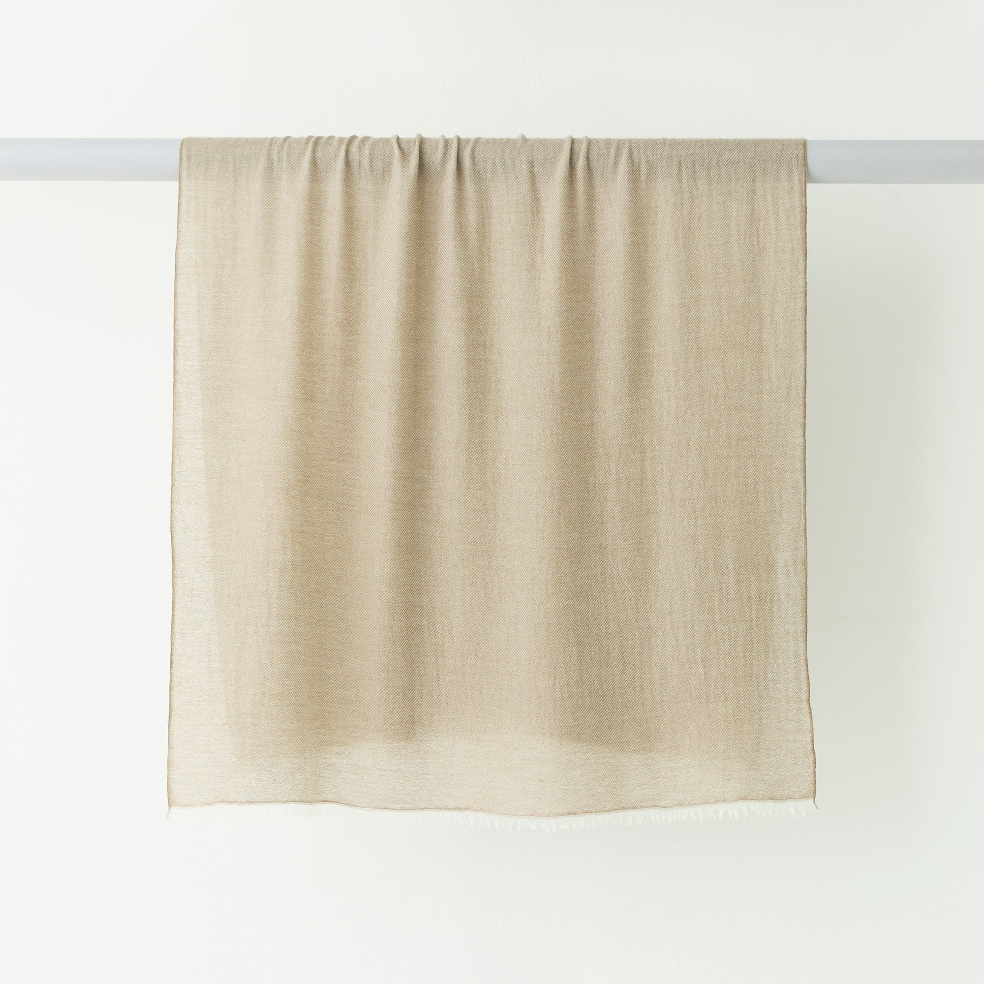 #14 | カシミヤ梳毛綾織縮絨ストール