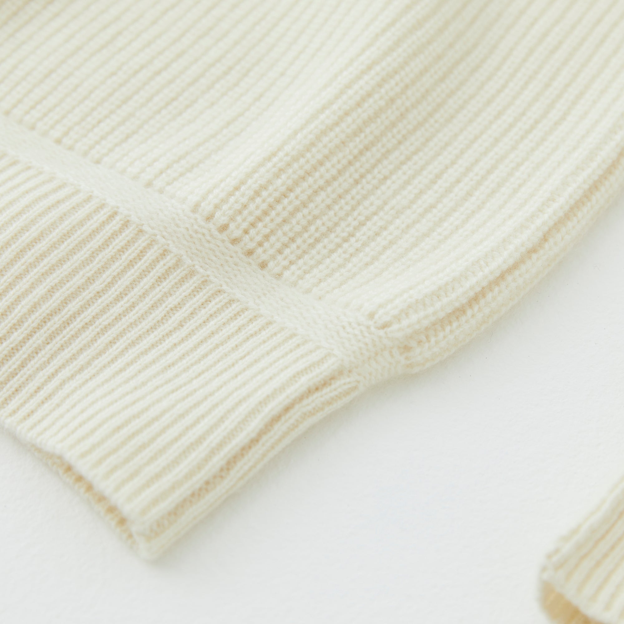 W#01 | リブニットクルーネックセーター