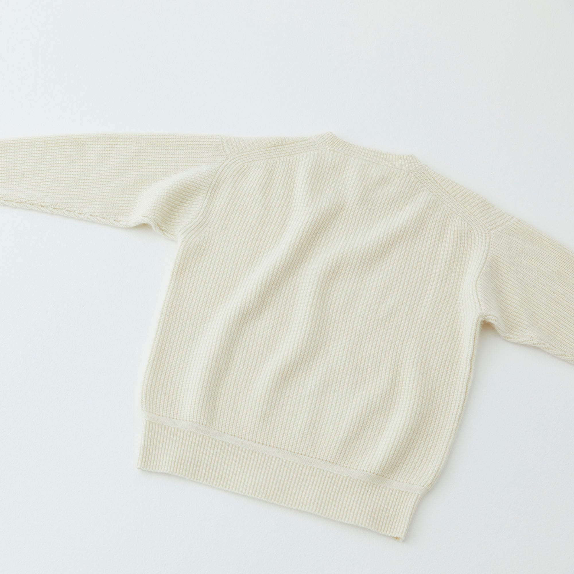 W#01 | リブニットクルーネックセーター