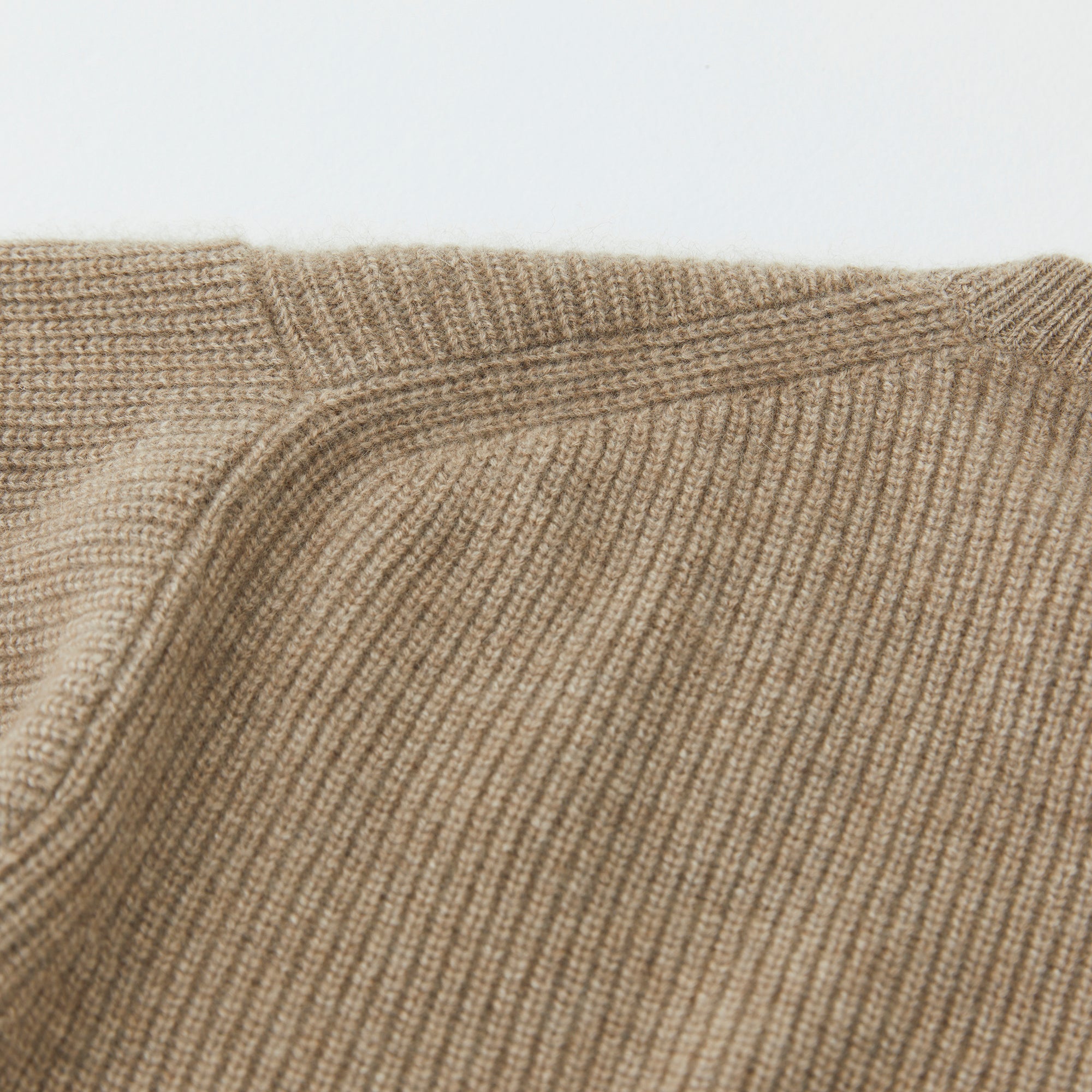 W#01 | リブニットクルーネックセーター