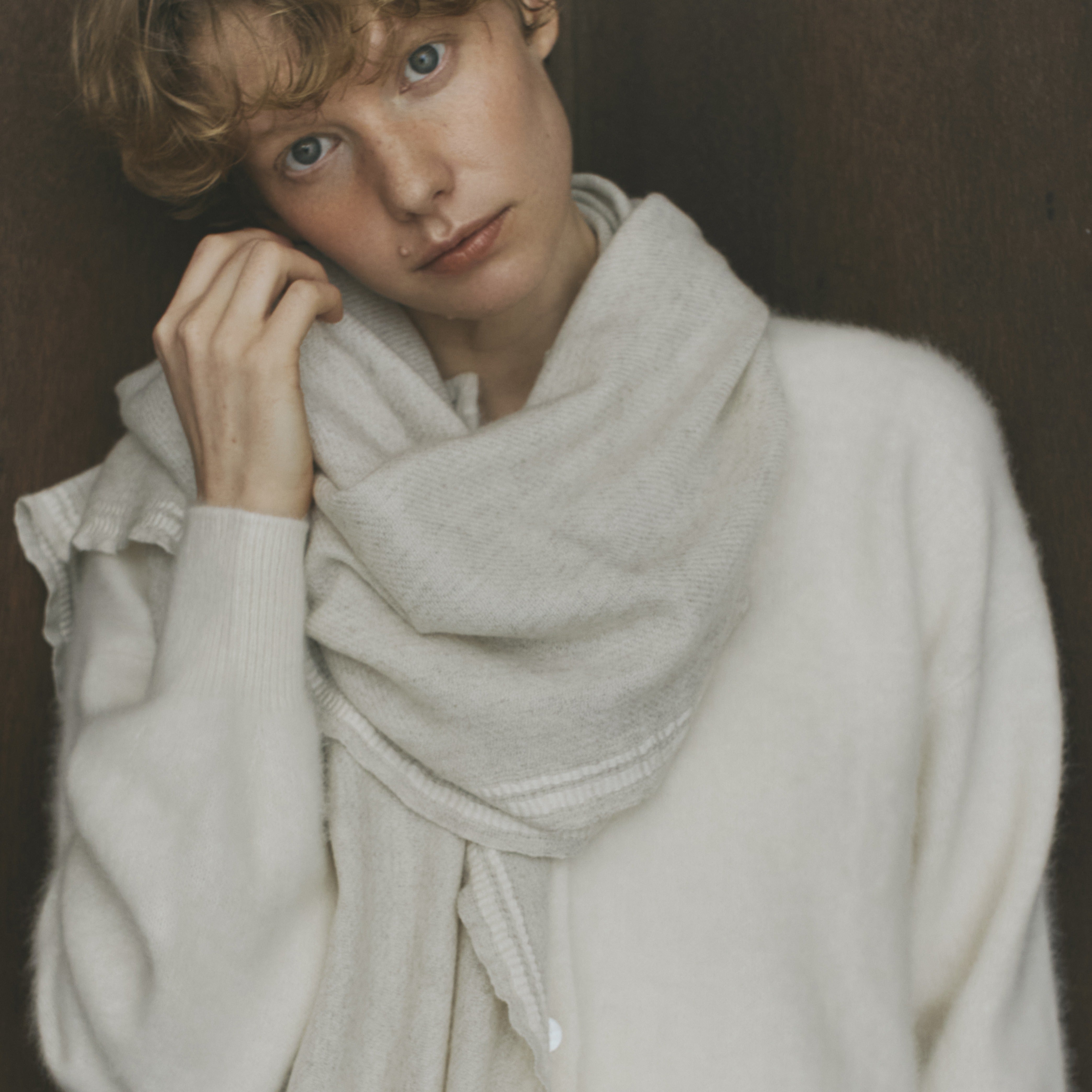 【Coming Soon】silk line stole(シルクラインストール)