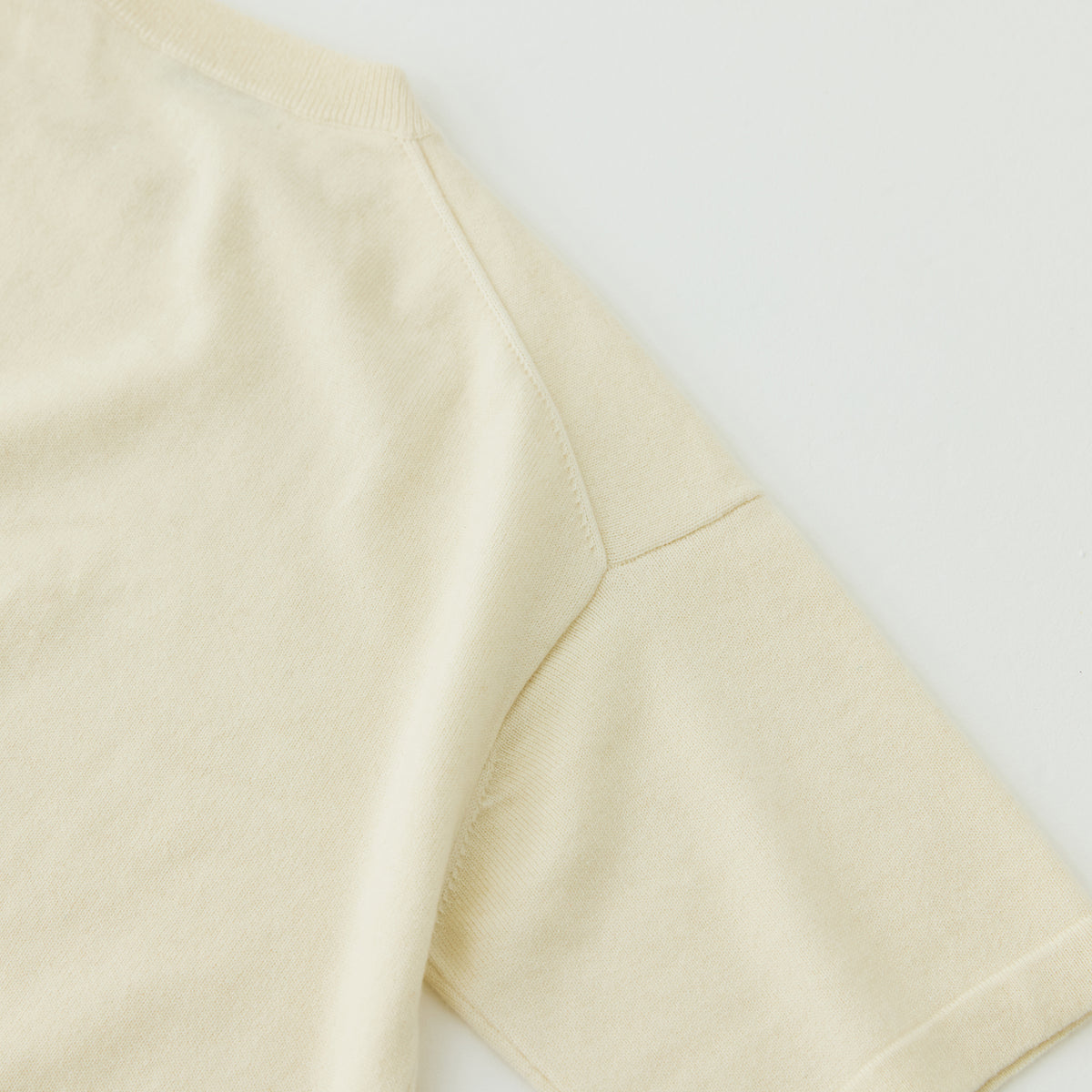 【Coming Soon】W#08|カシミヤコットンプレーティングTシャツ