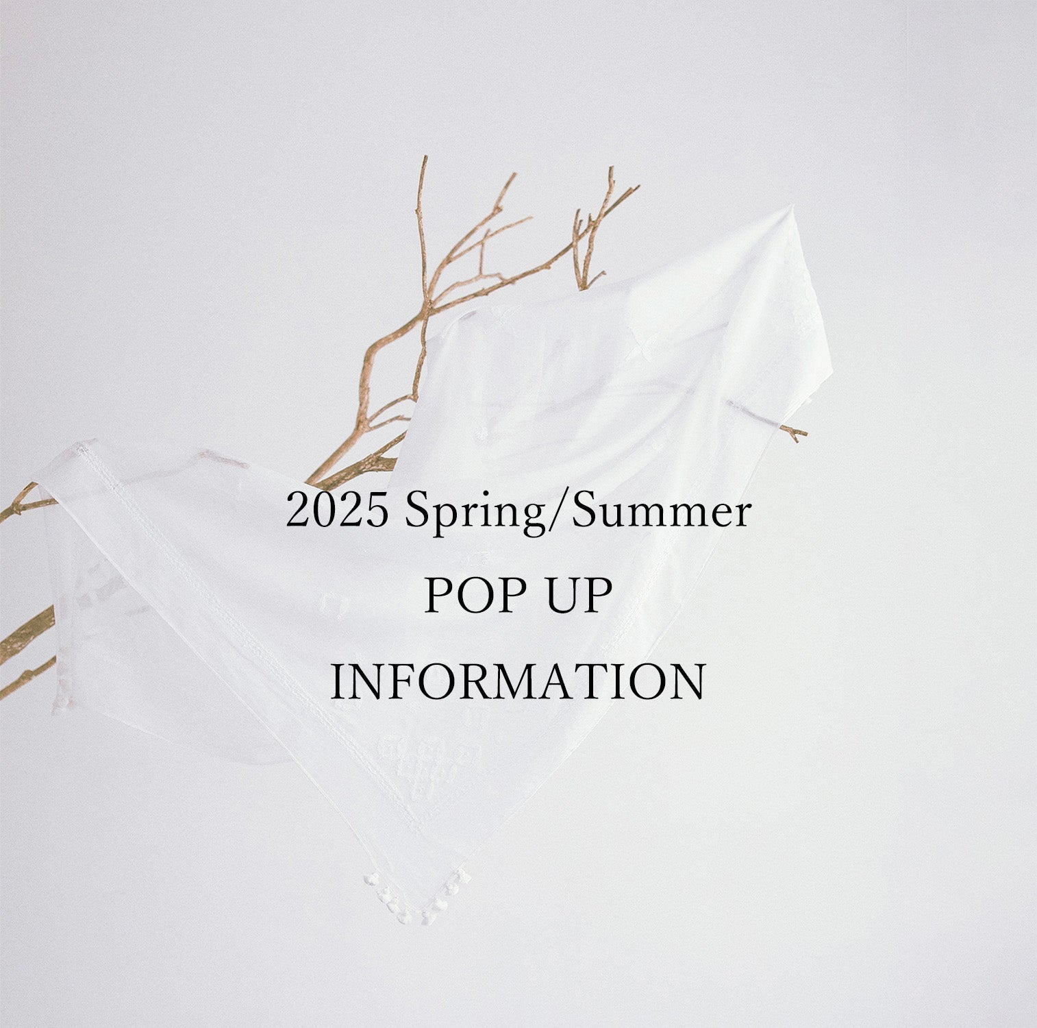 2025 Spring/Summer Pick up items 