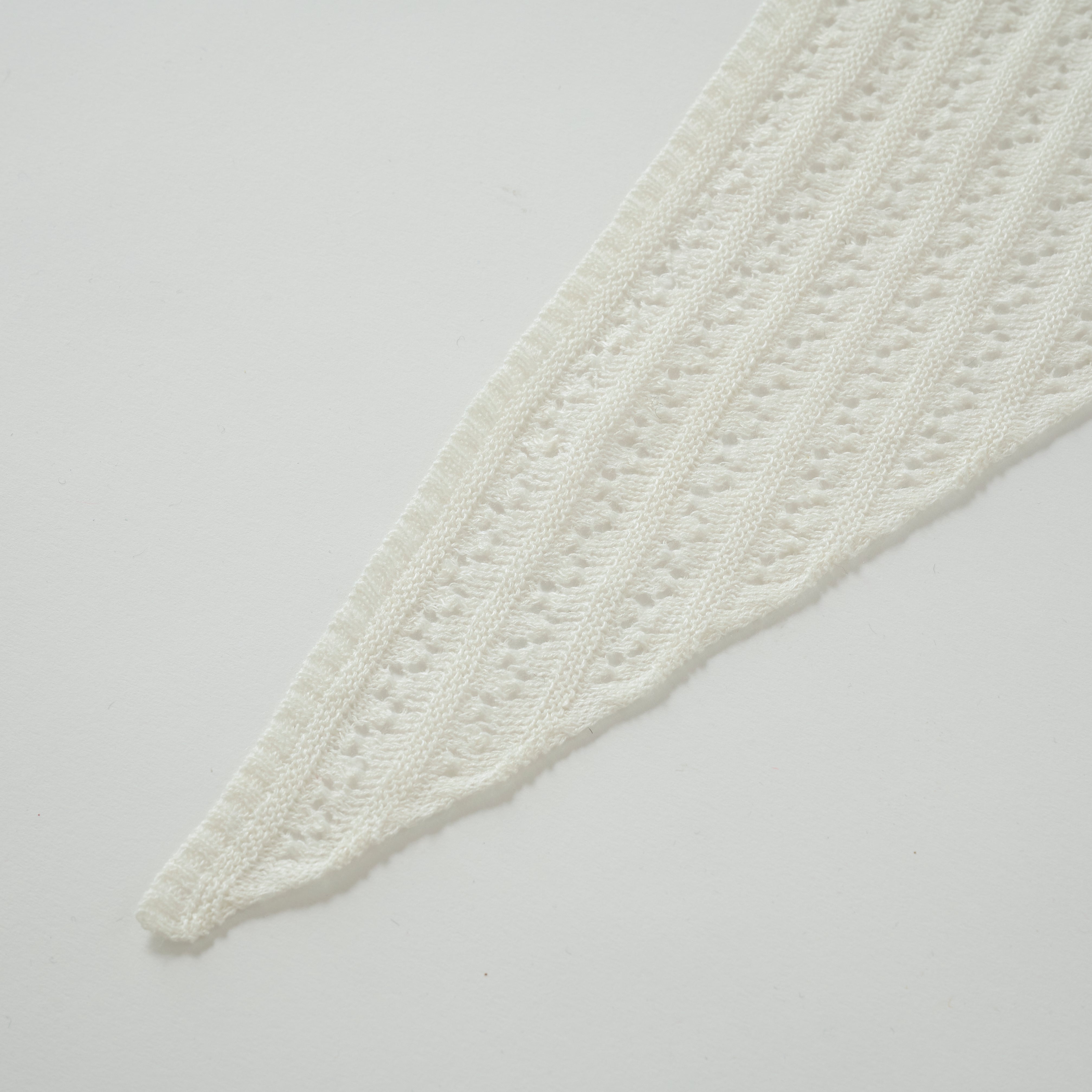 triangle knit scarf(トライアングル ニットスカーフ)