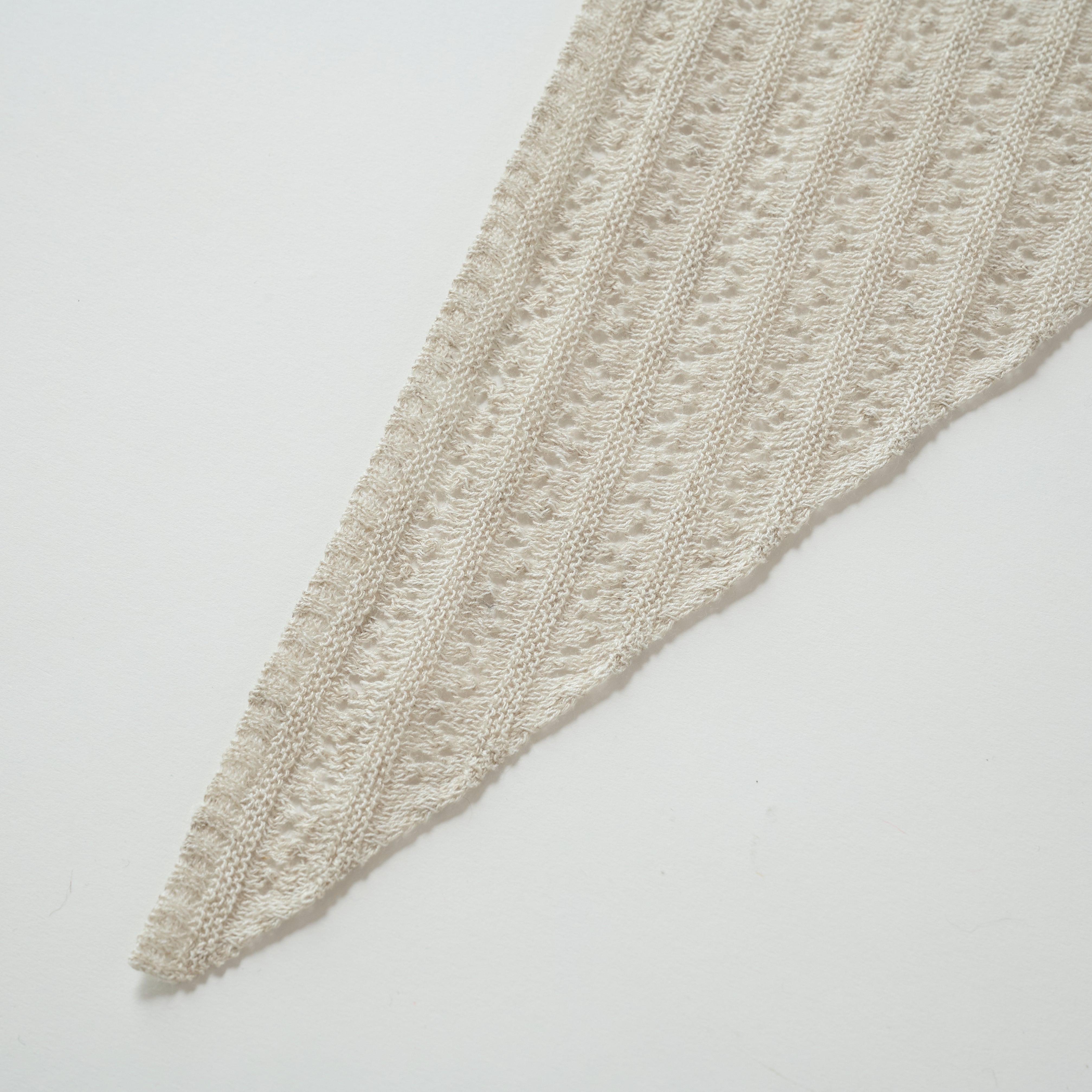 triangle knit scarf(トライアングル ニットスカーフ)