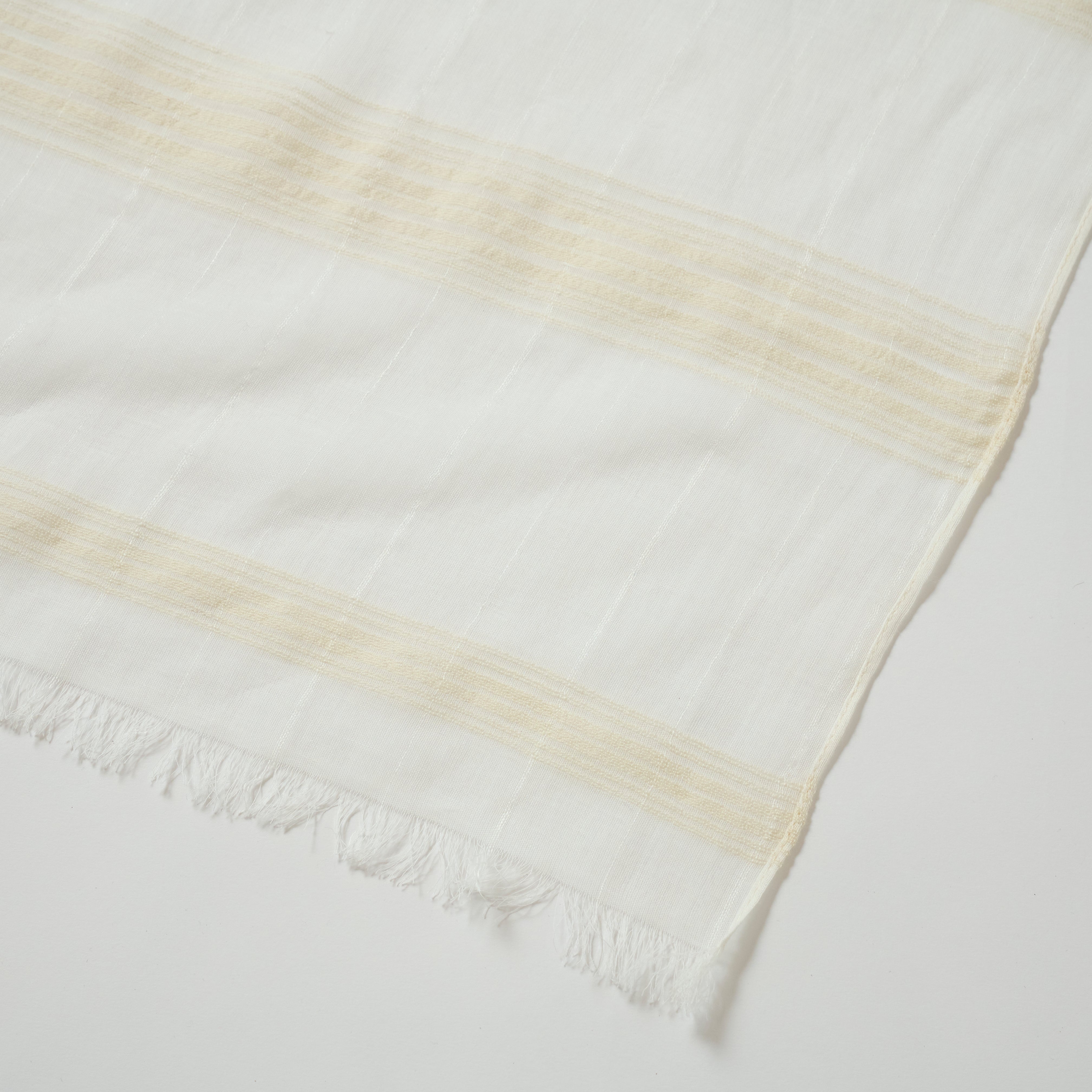 random border stole(ボーダー プチストール)