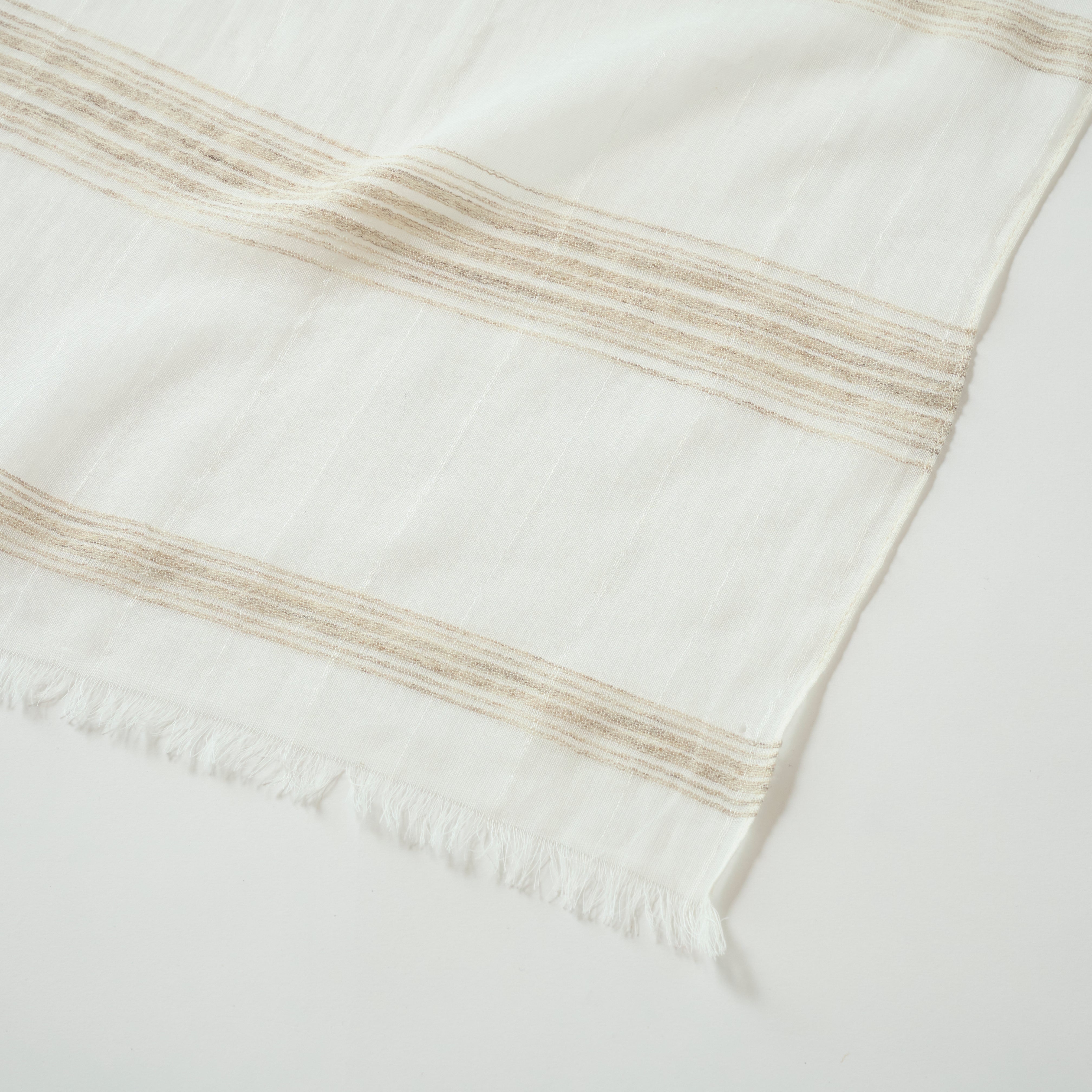random border stole(ボーダー プチストール)