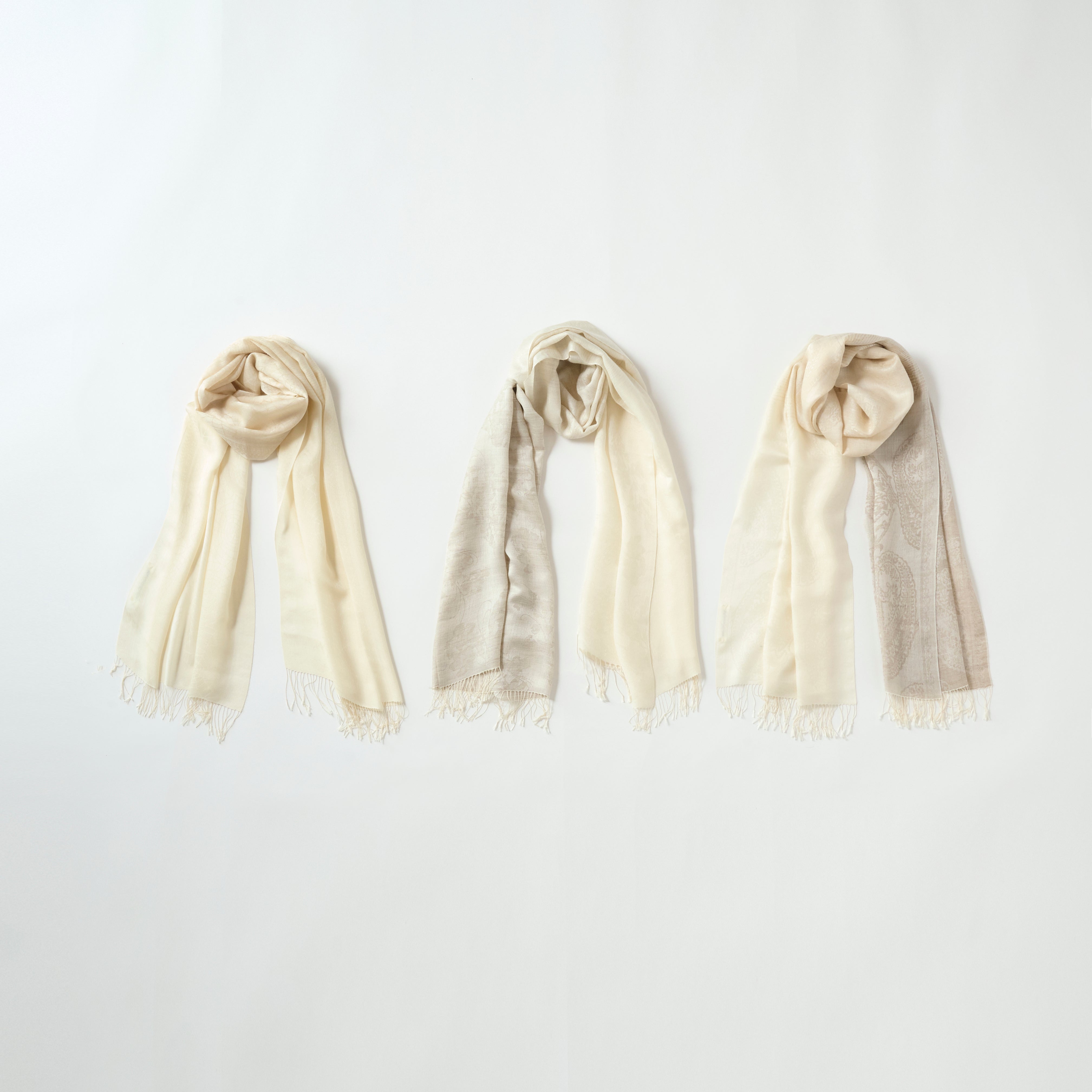 silk＆cashmere jacquard stole(シルクカシミヤ ジャカードストール)