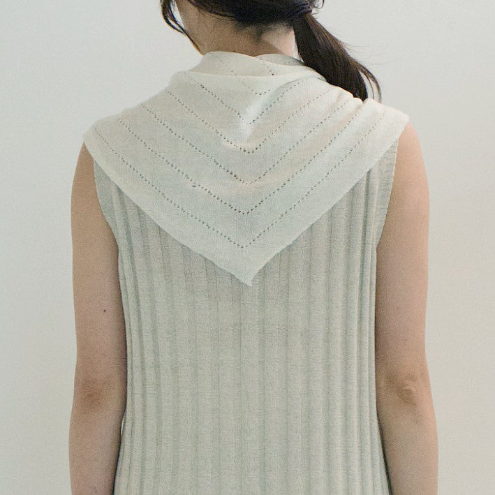 triangle knit scarf(トライアングルニットスカーフ)