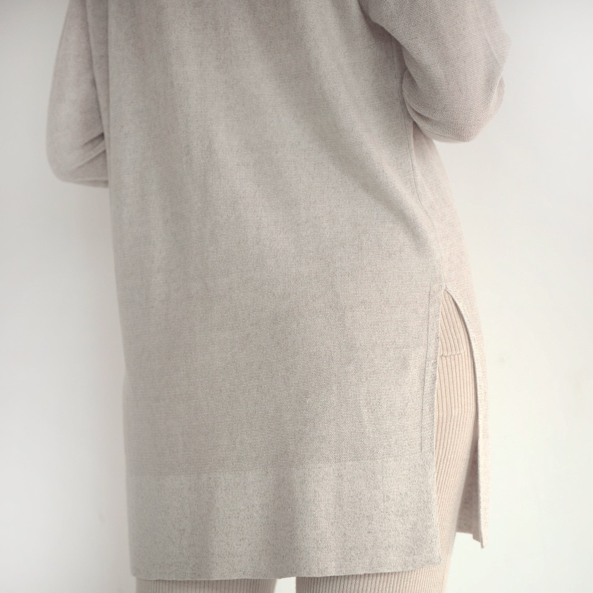 cotton linen knit cardigan(綿麻ニットカーディガン)