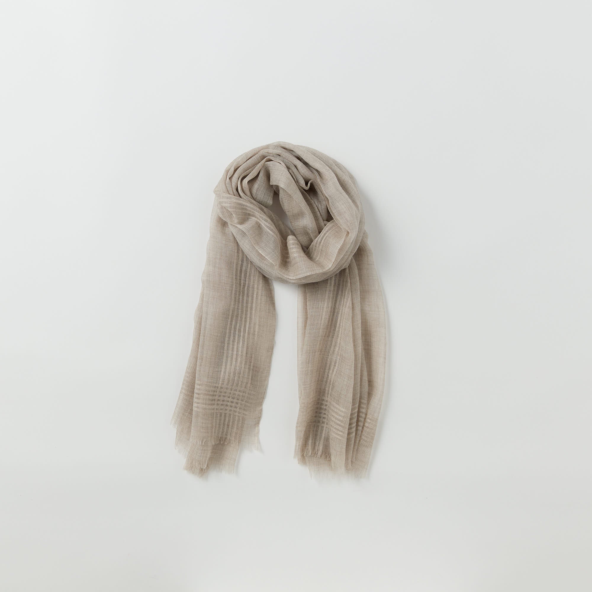 cashmere sheer stole(カシミヤ100%シアーストール)