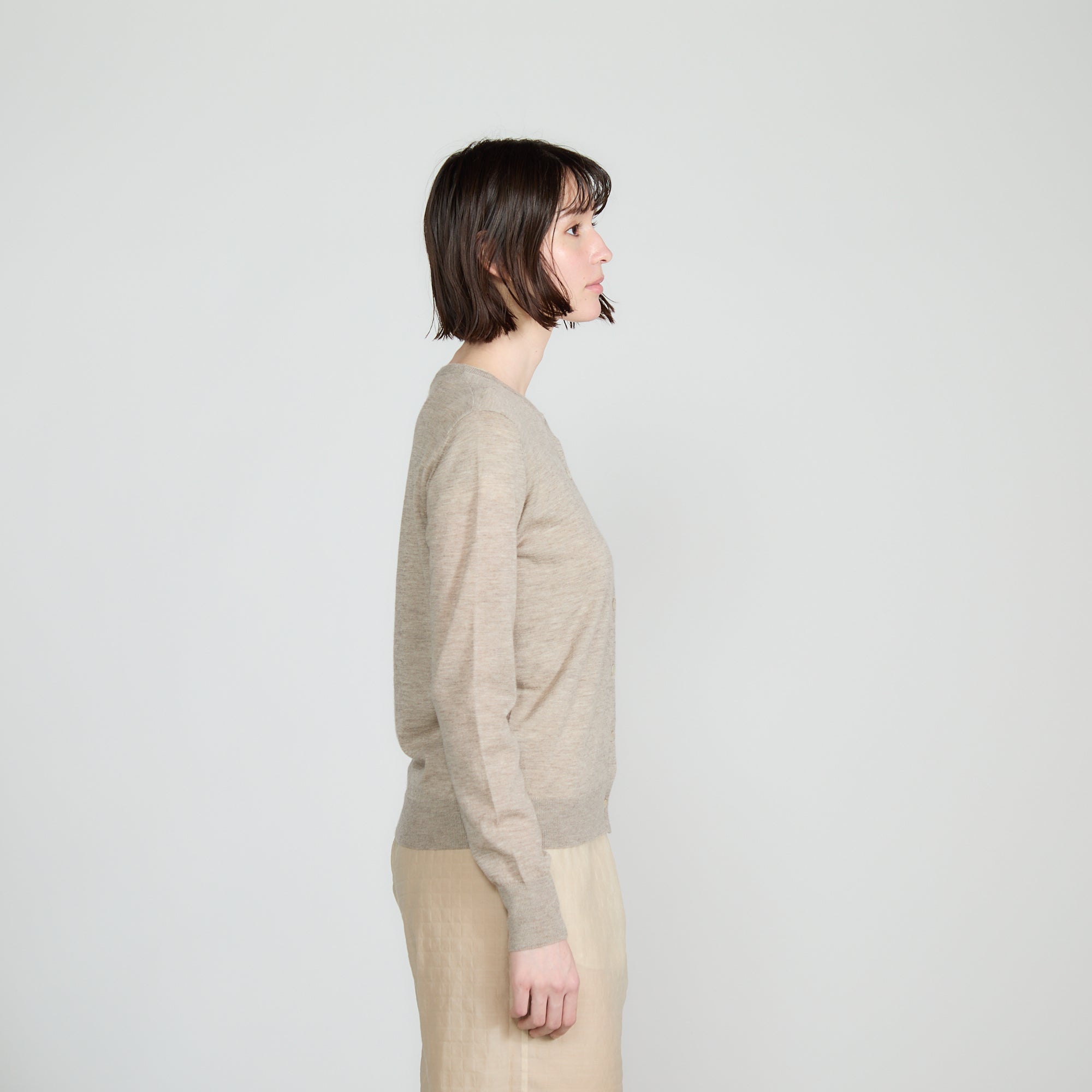 cashmere knit cardigan(カシミヤ100％ニットカーディガン)