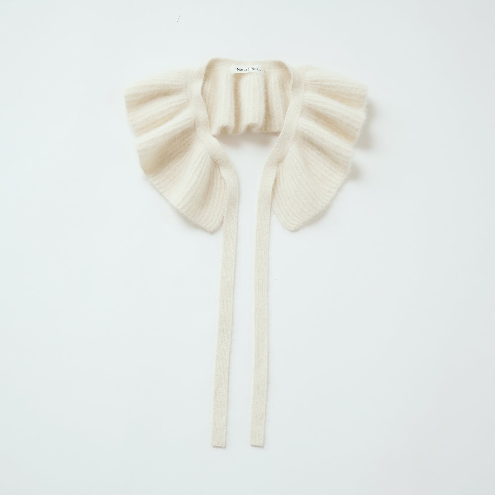 fox cashmere ruffled collar（フォックスカシミヤ フリルカラー）