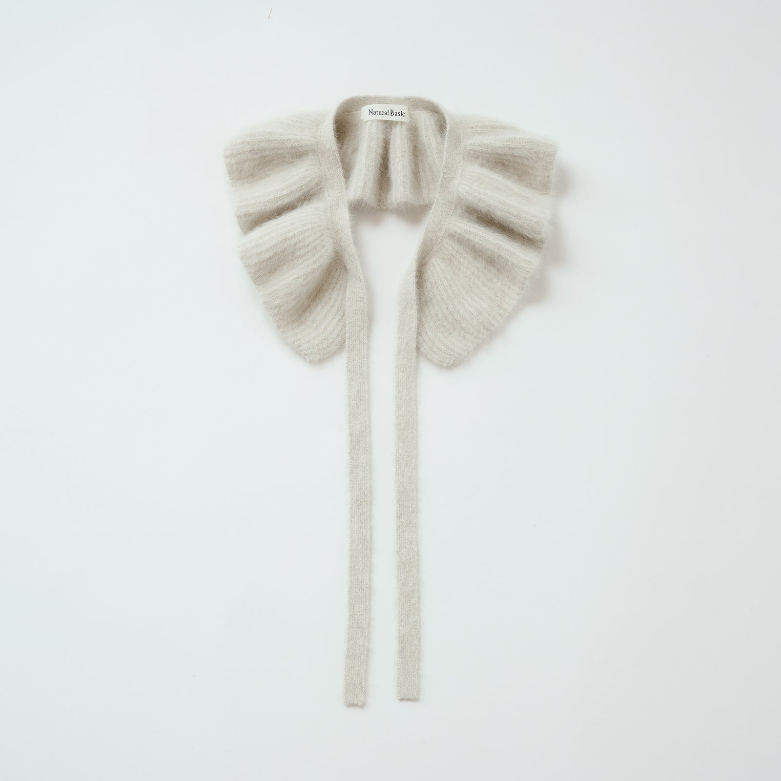 fox cashmere ruffled collar（フォックスカシミヤ フリルカラー）