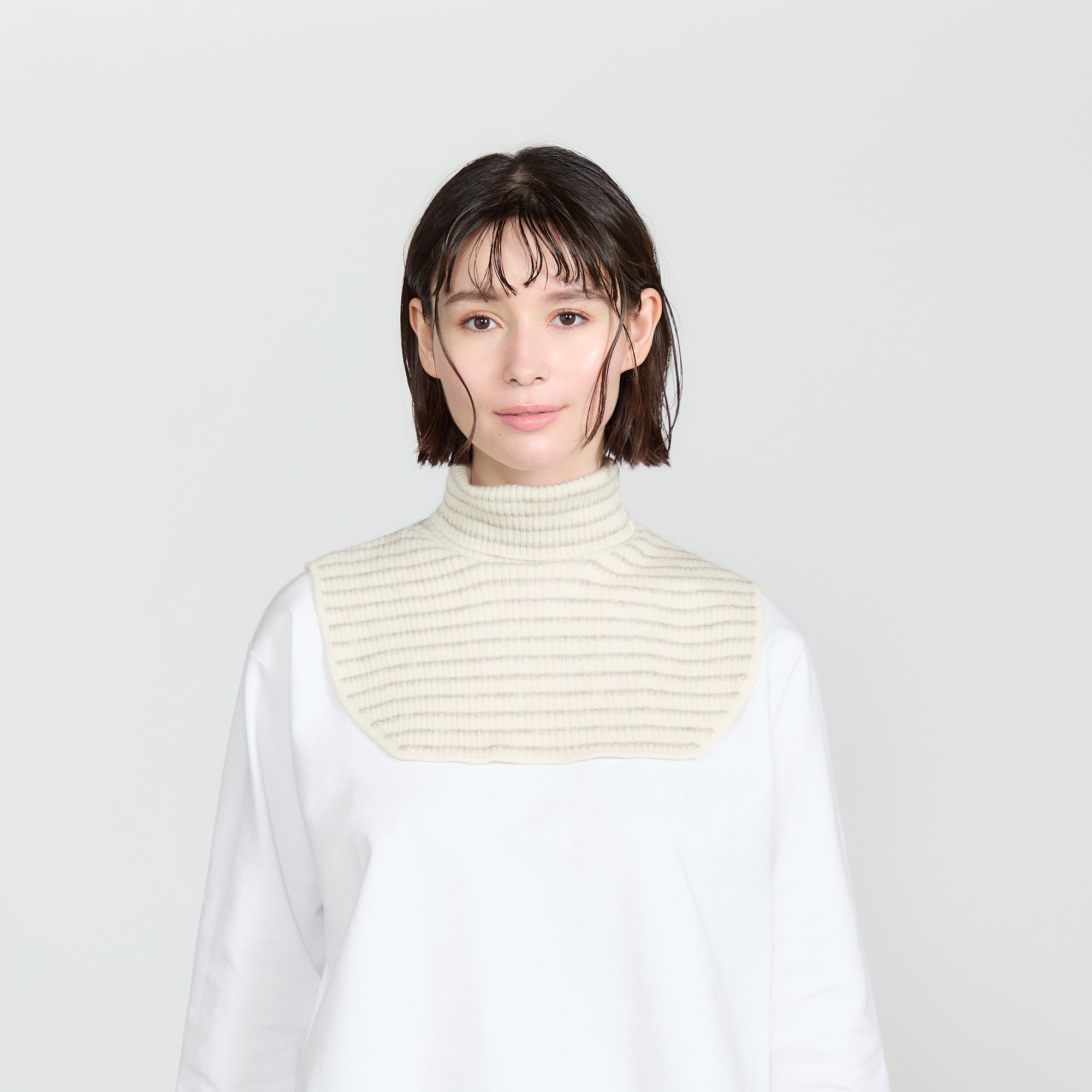 【Coming Soon】attached rib knit turtle neck(リブニット付けタートルネック)