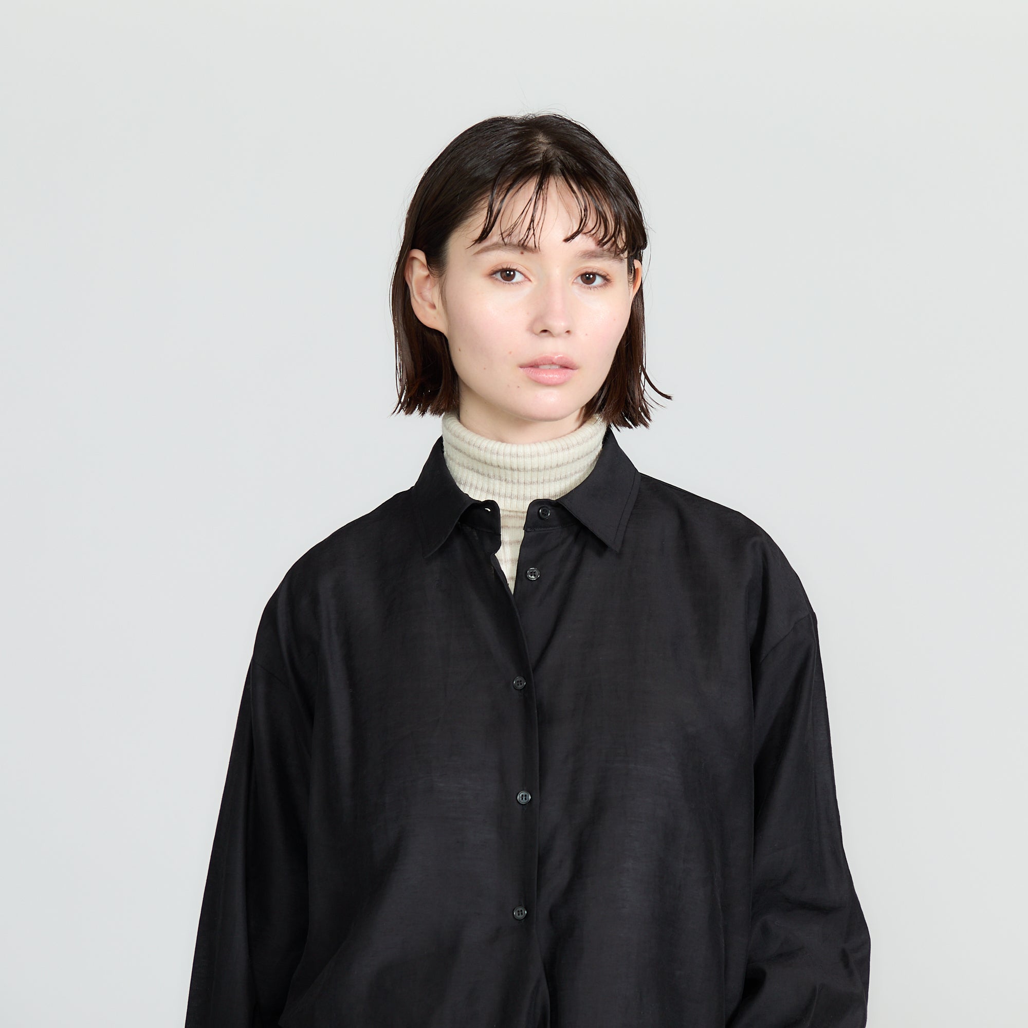 【Coming Soon】attached rib knit turtle neck(リブニット付けタートルネック)